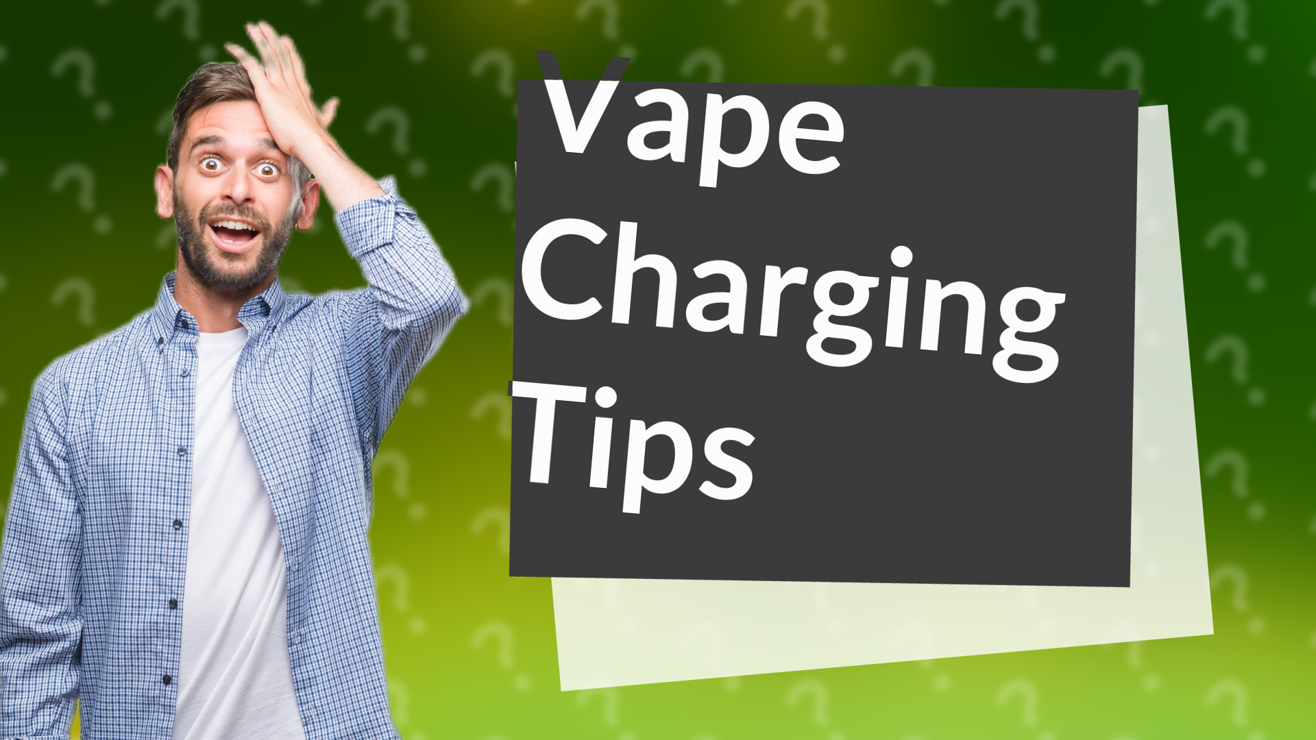 Vape Charging Tips