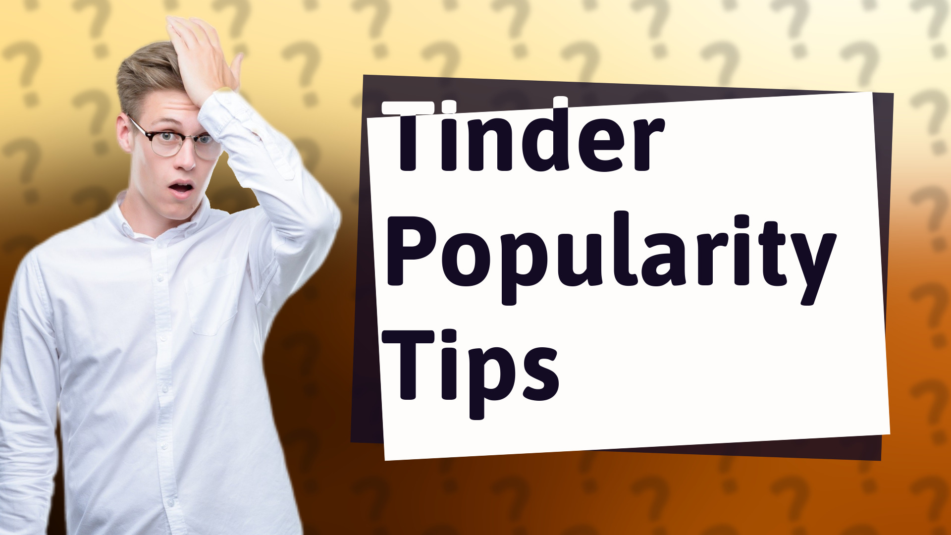 Tinder Popularity Tips