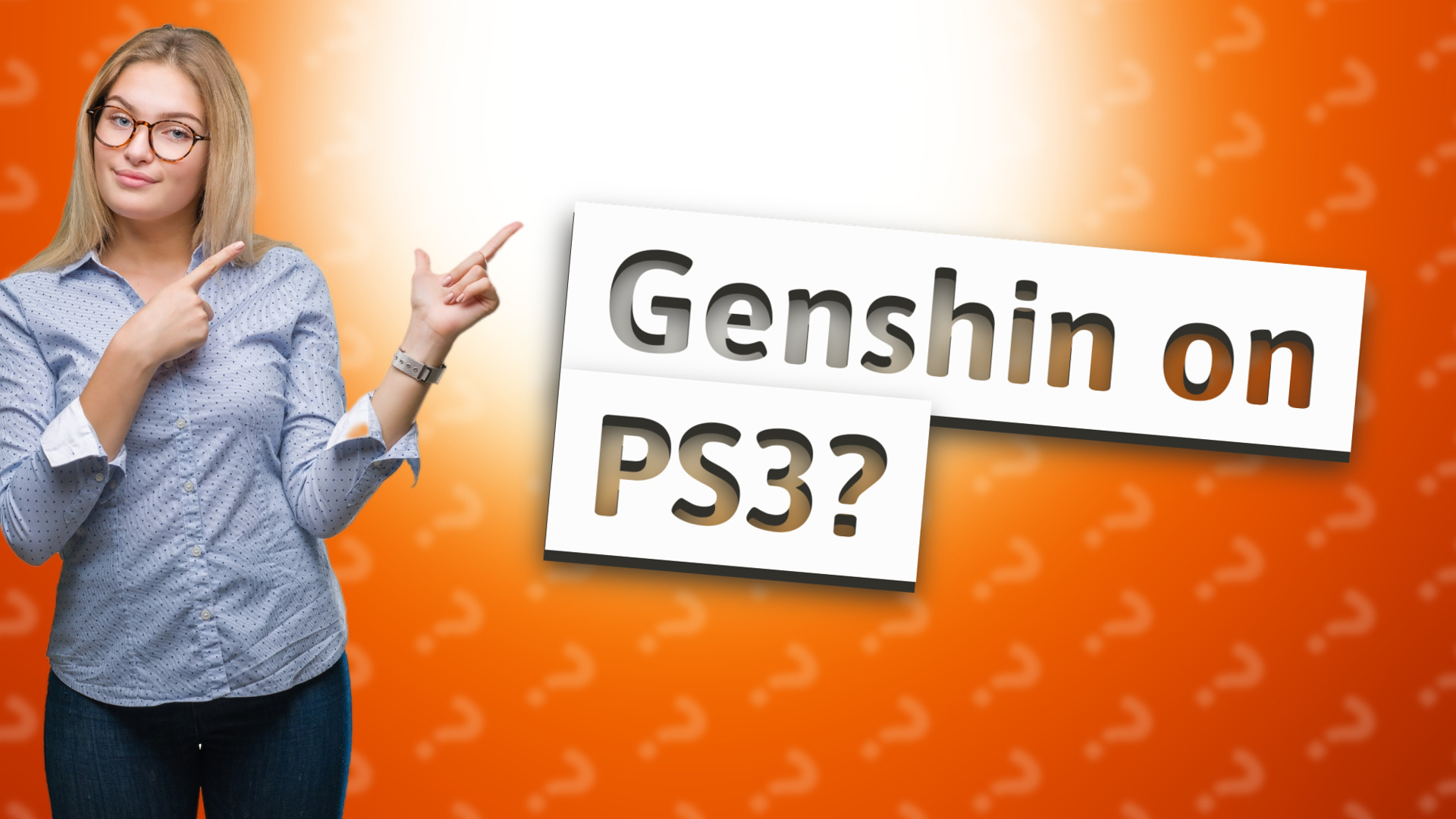 Genshin on PS3?