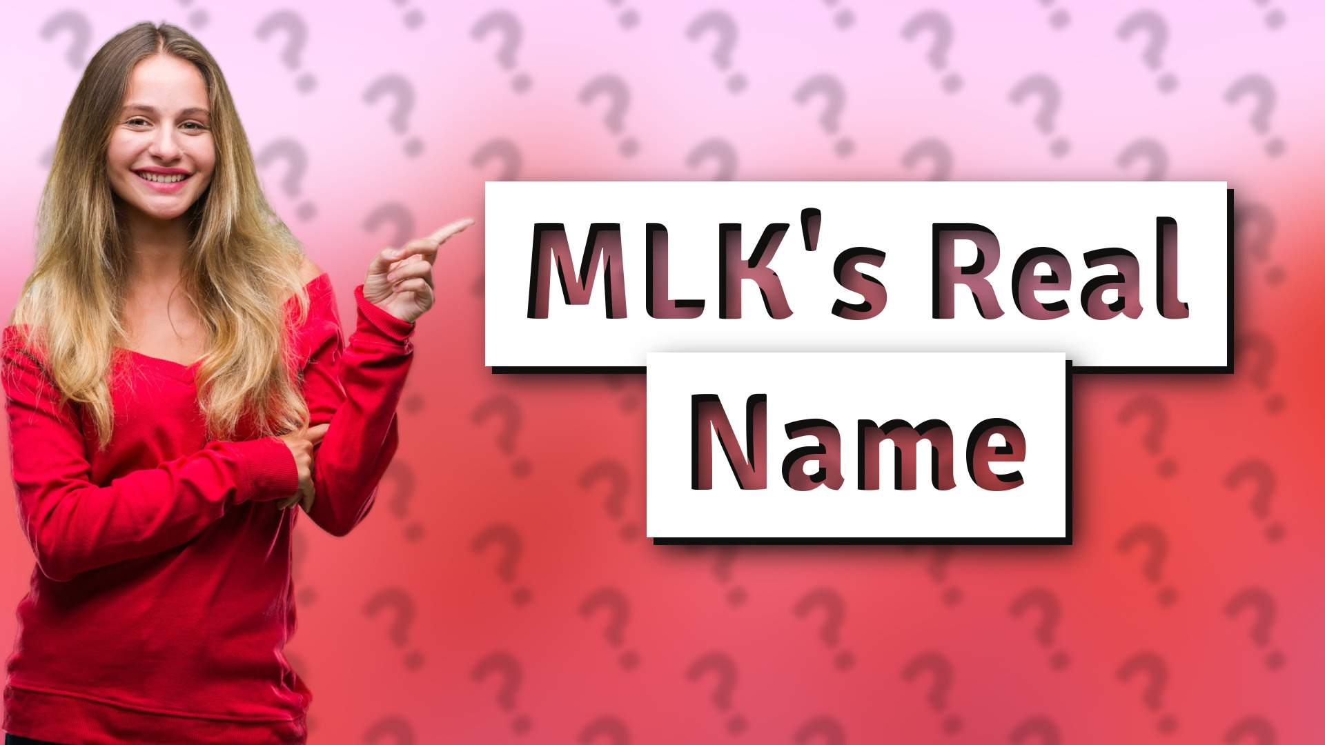 MLK's Real Name