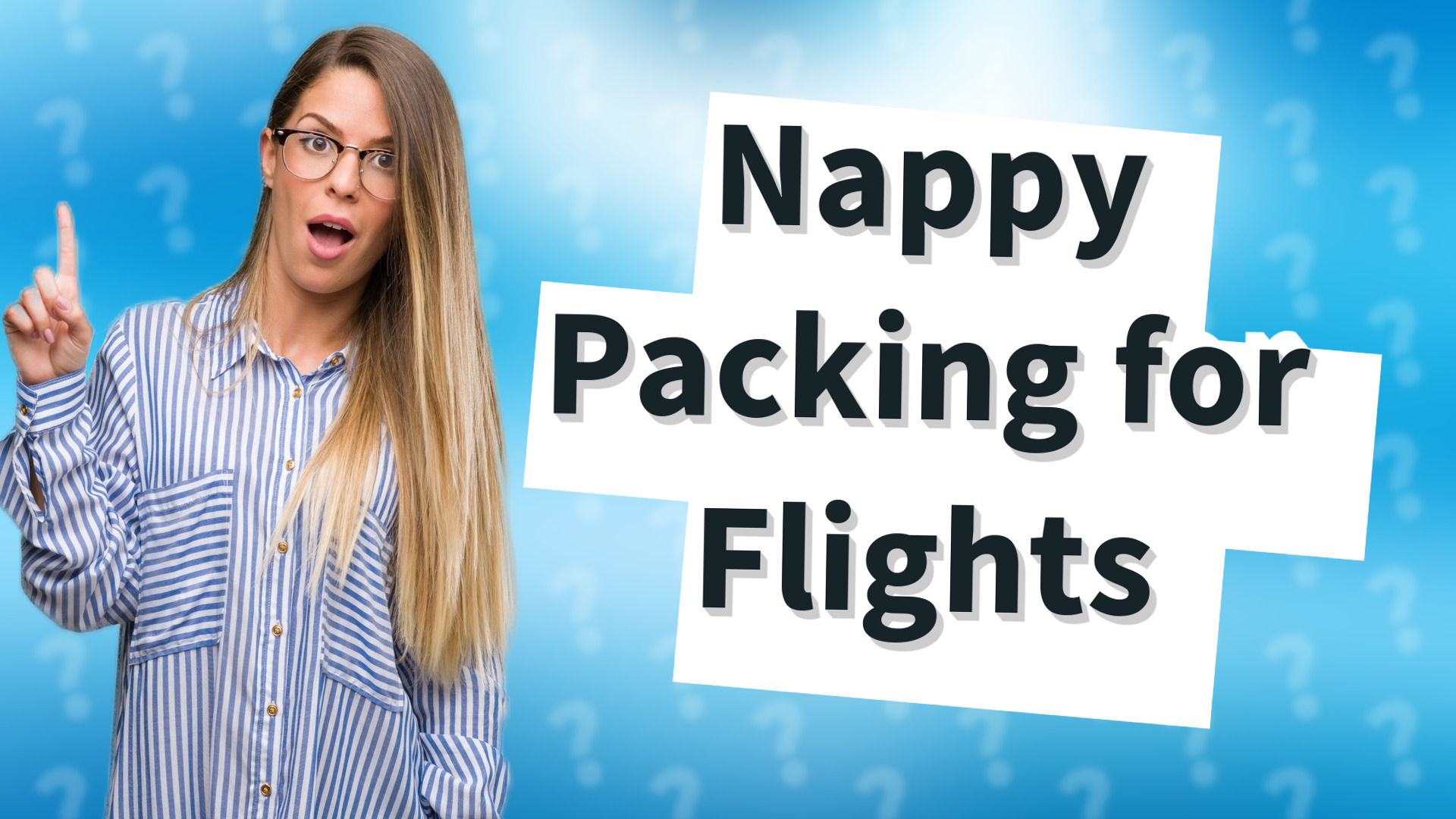 Nappy Packing for Flights