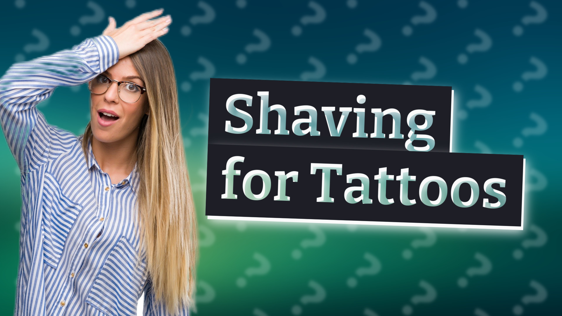 Shaving for Tattoos