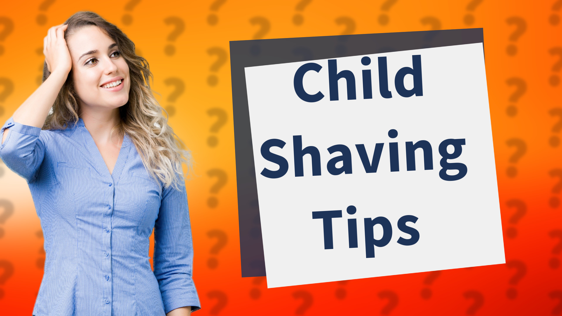 Child Shaving Tips