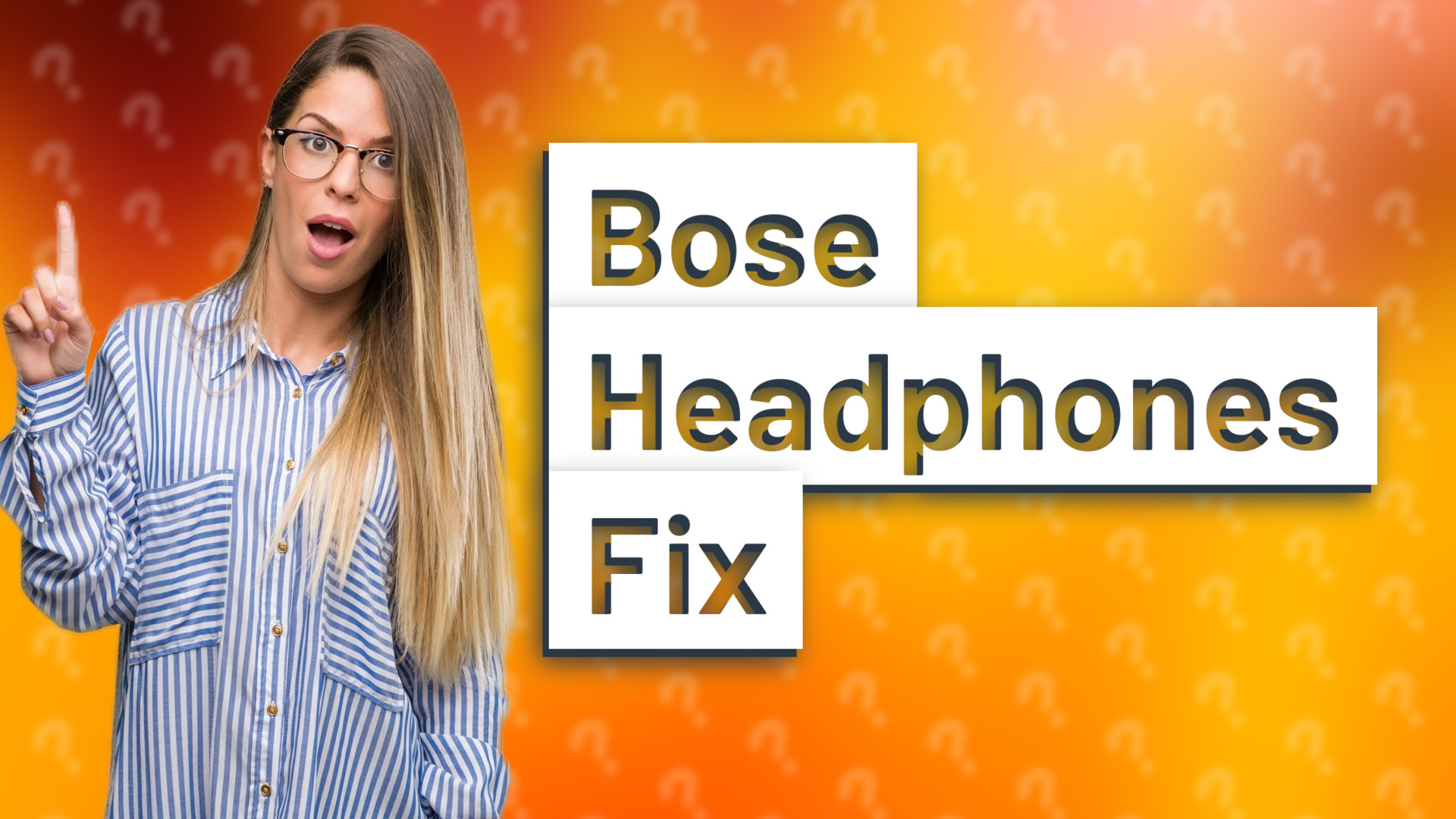 Bose Headphones Fix