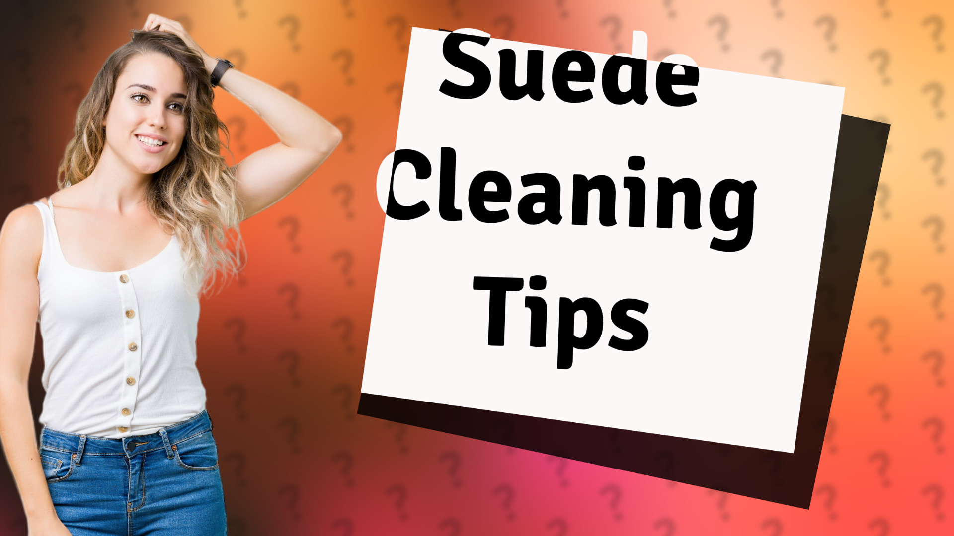 Suede Cleaning Tips
