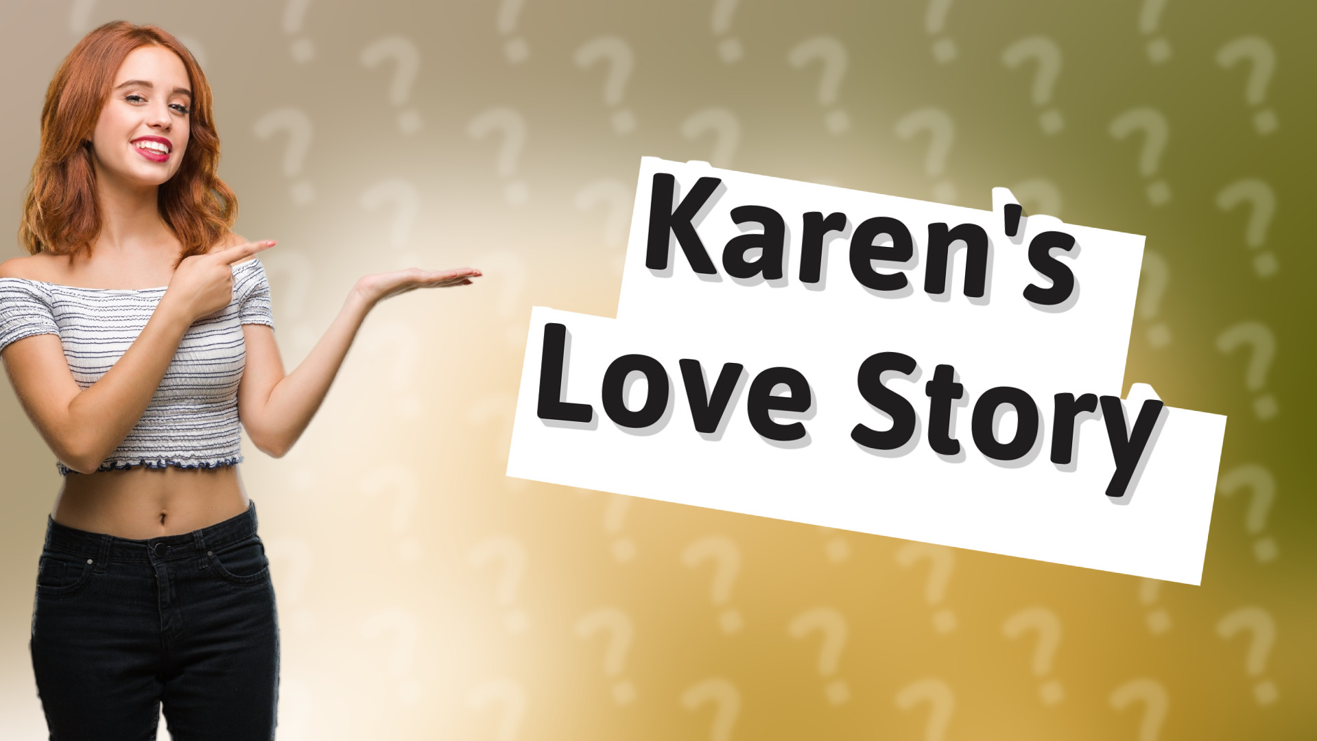 Karen's Love Story