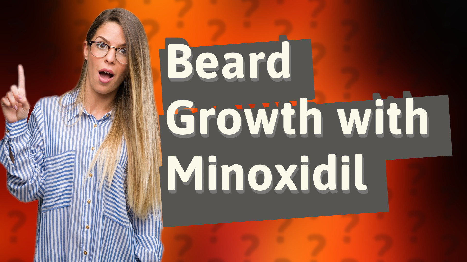 Beard Growth with Minoxidil