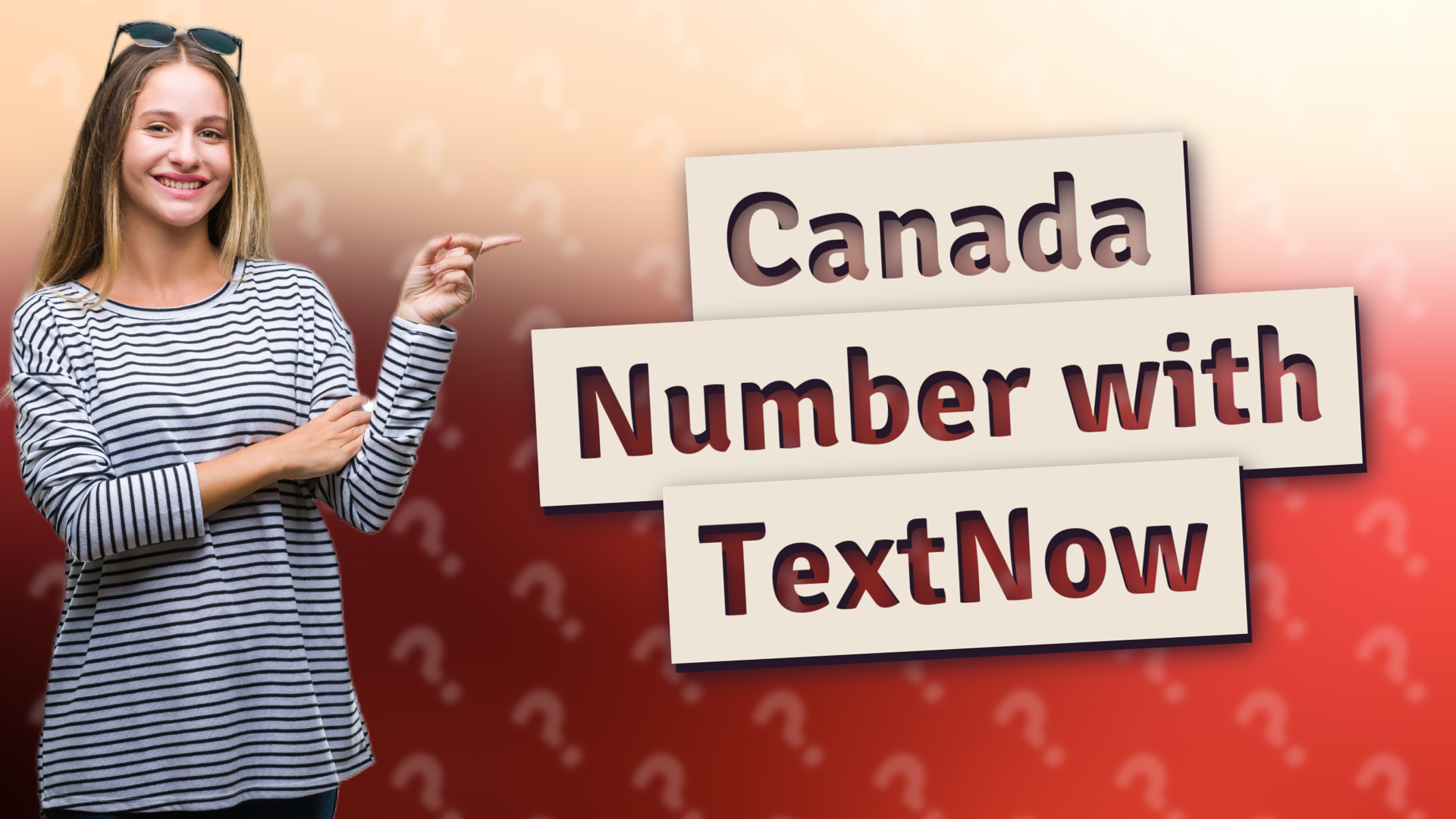 Canada Number with TextNow