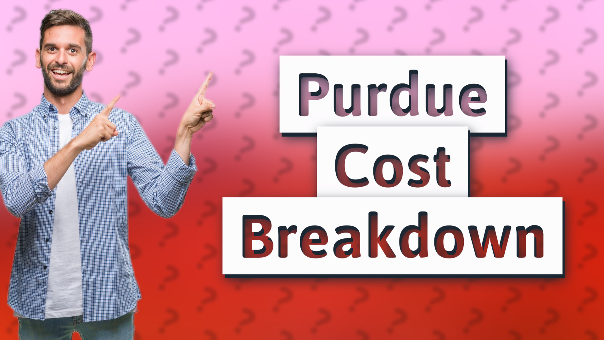 Purdue Cost Breakdown