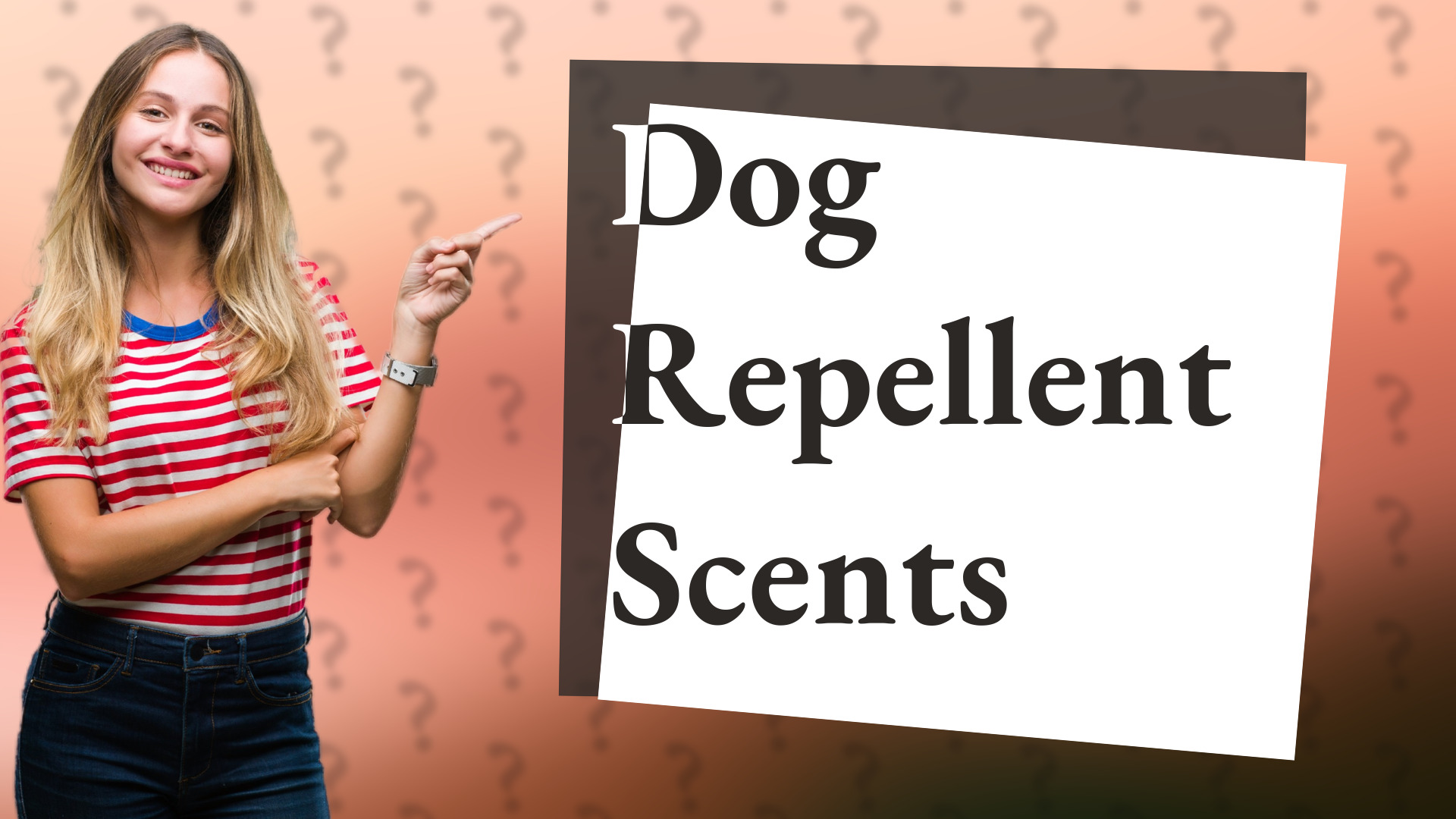 Dog Repellent Scents