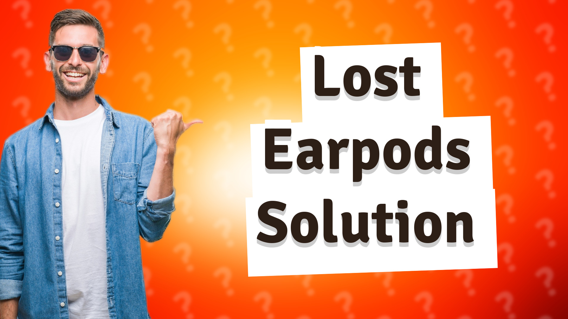 Lost Earpods Solution