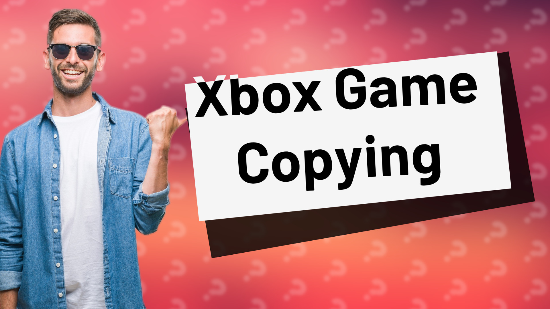 Xbox Game Copying