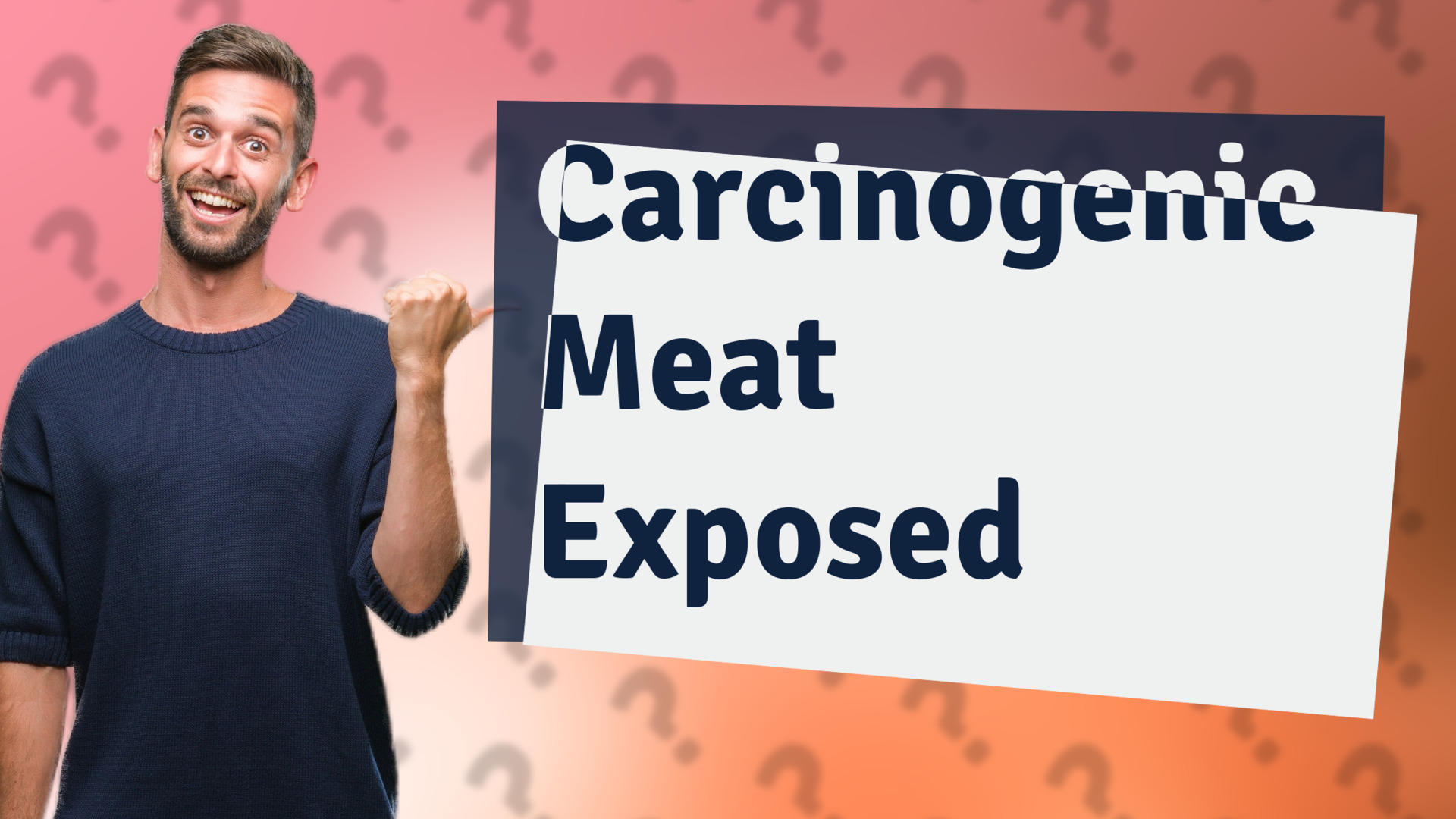 Carcinogenic Meat Exposed