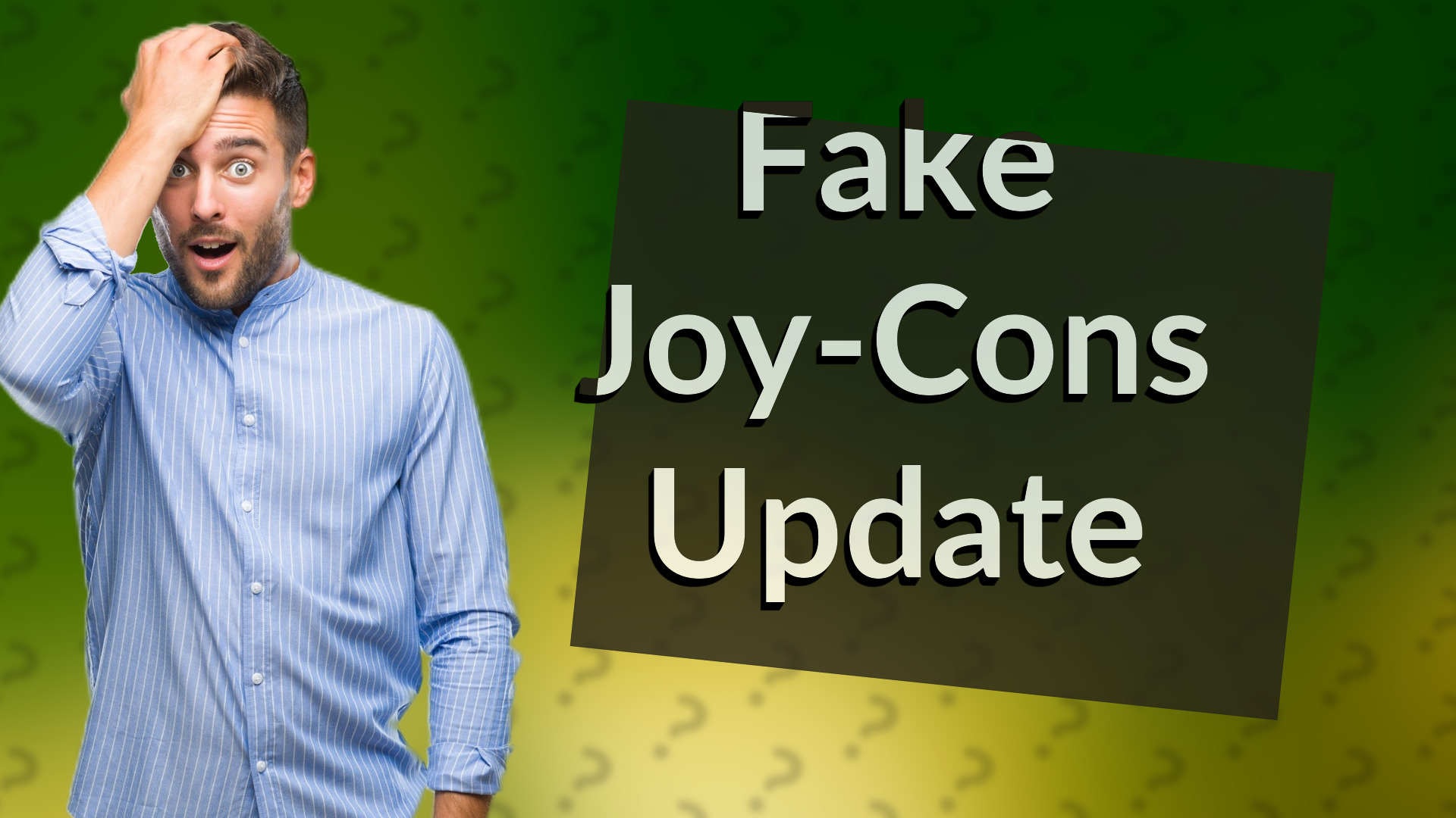 Fake Joy-Cons Update