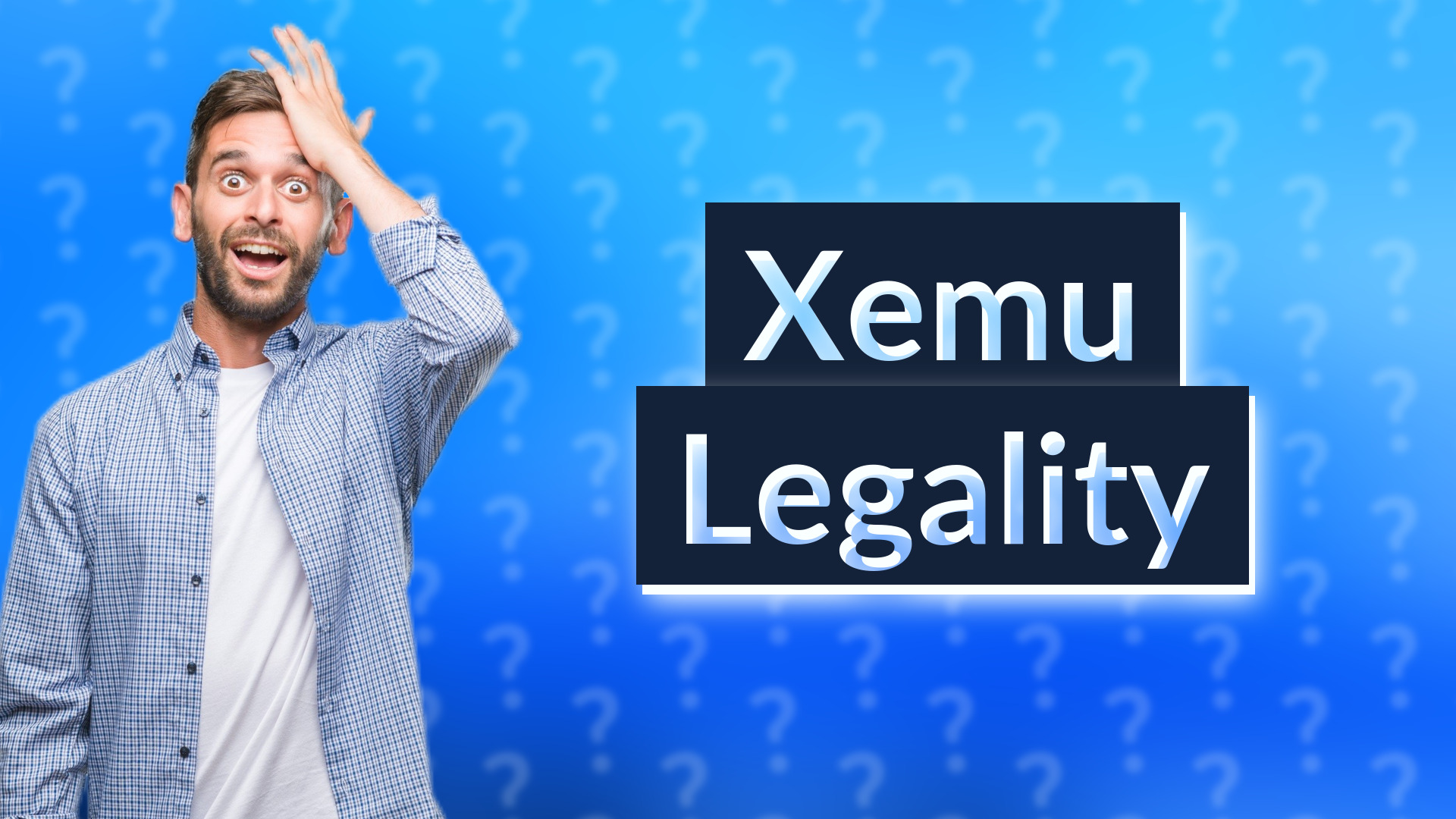 Xemu Legality