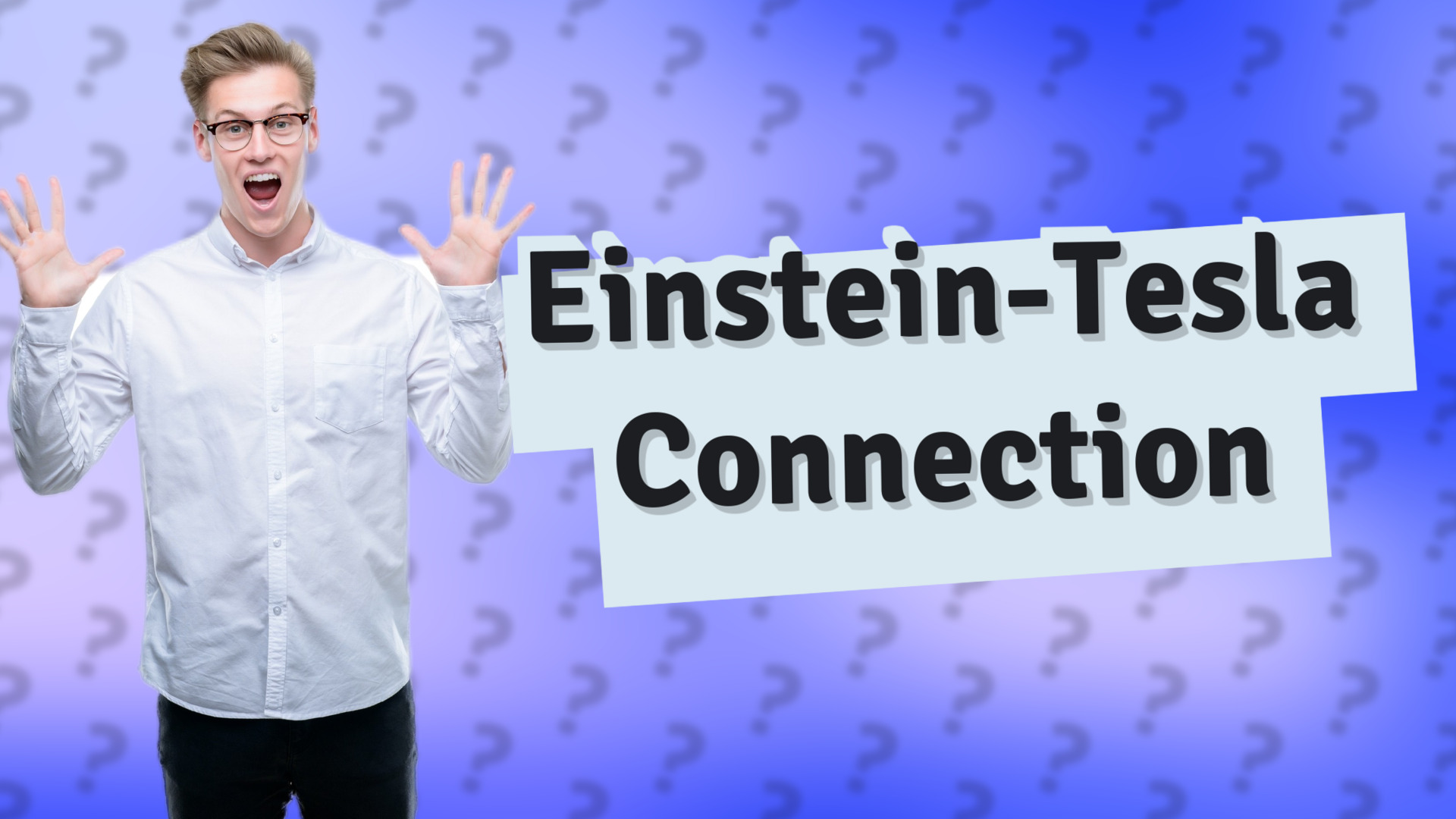 Einstein-Tesla Connection