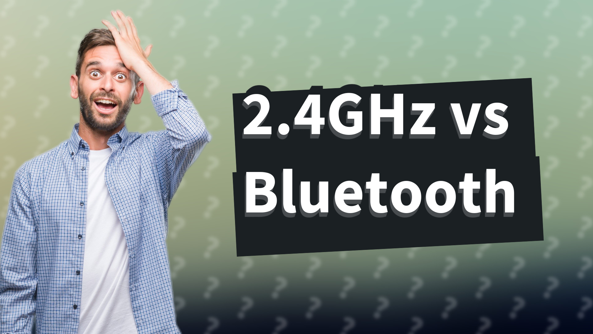 2.4GHz vs Bluetooth