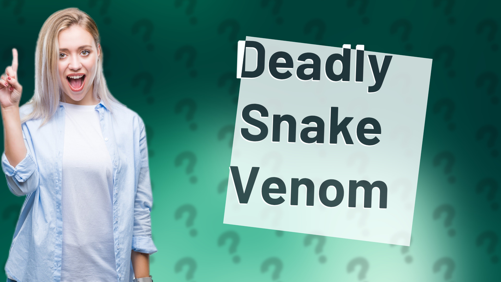 Deadly Snake Venom