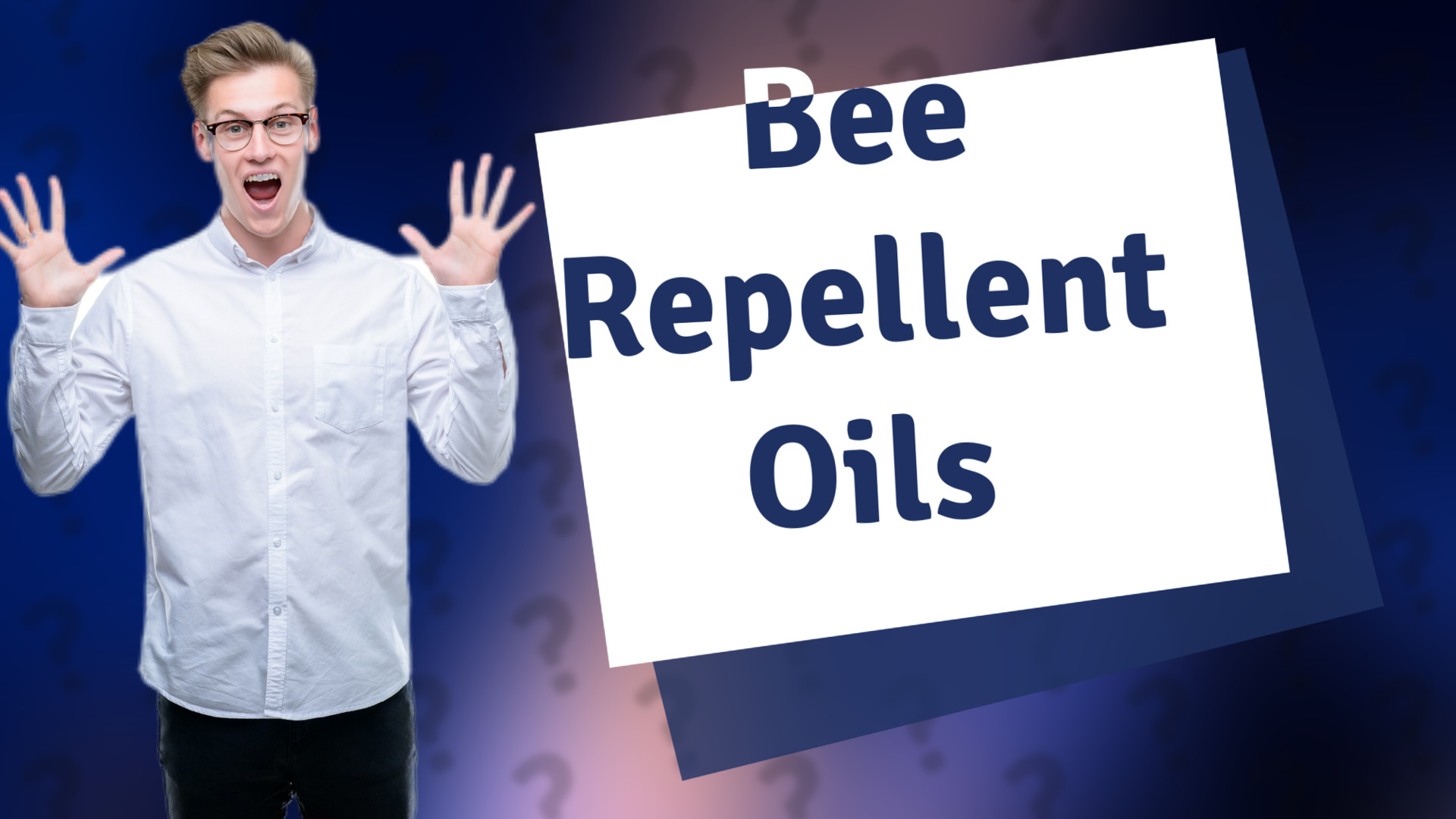 Bee Repellent Oils