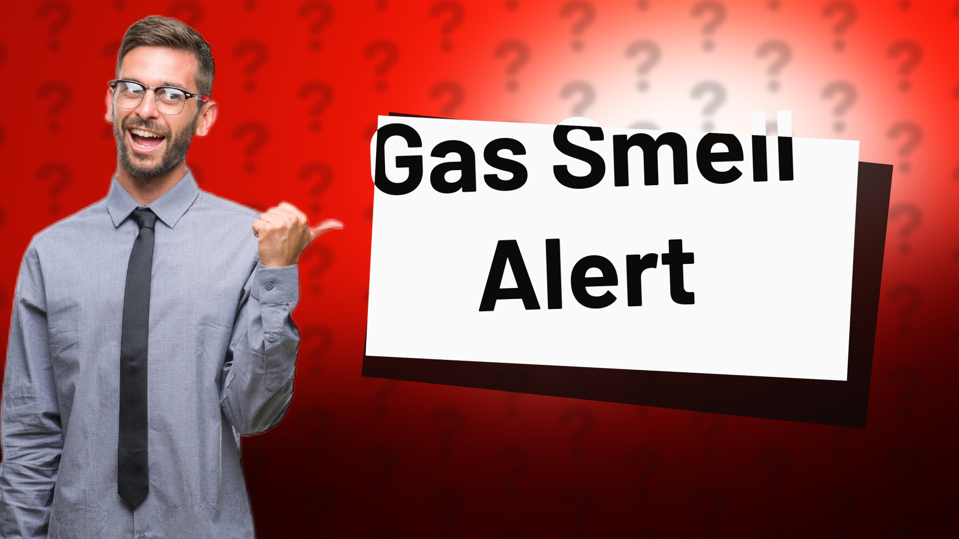 Gas Smell Alert