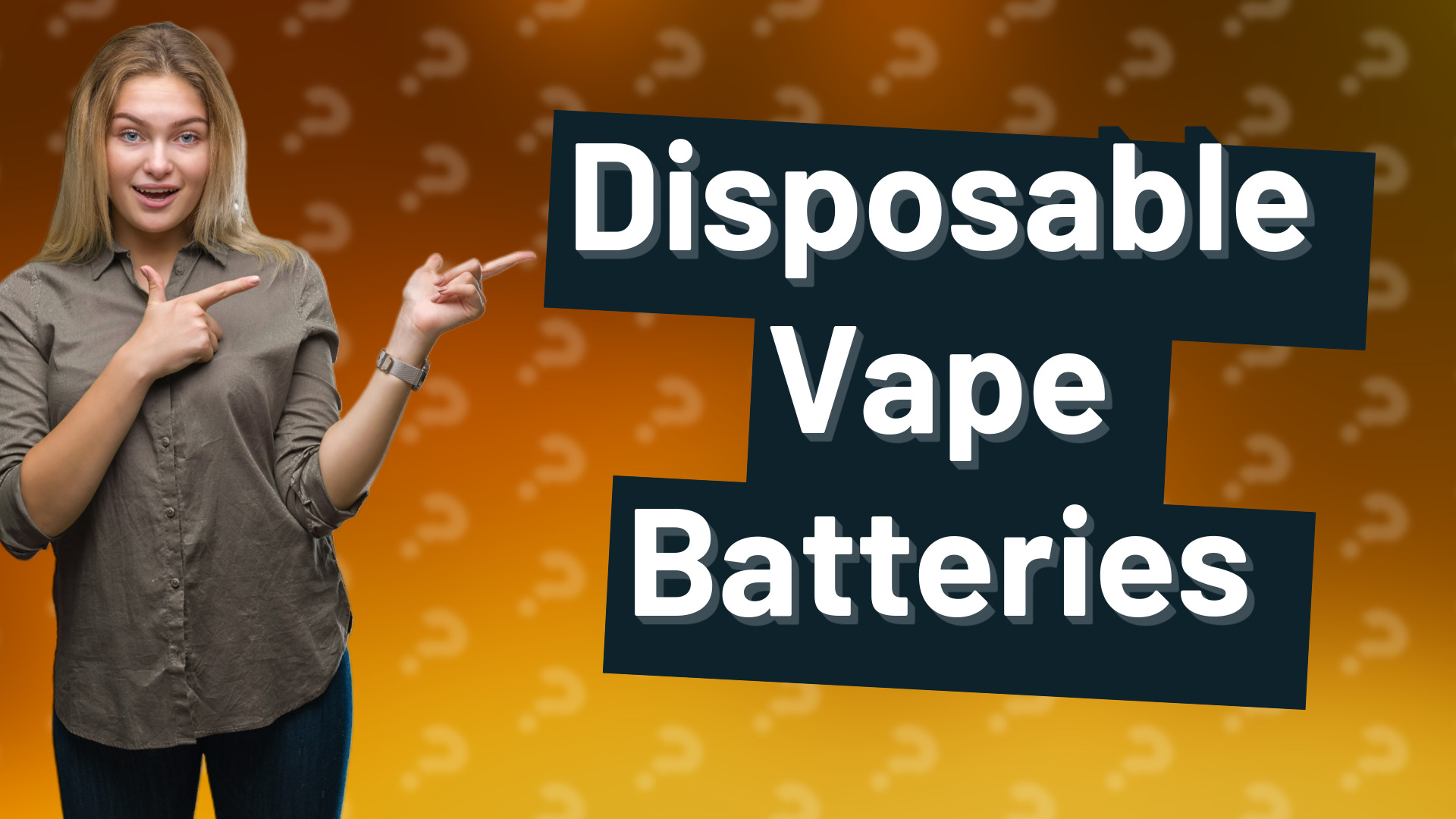 Disposable Vape Batteries