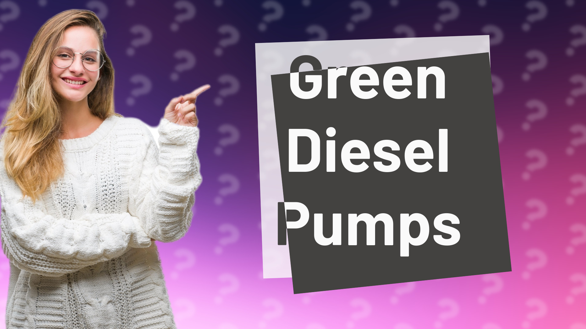 Green Diesel Pumps