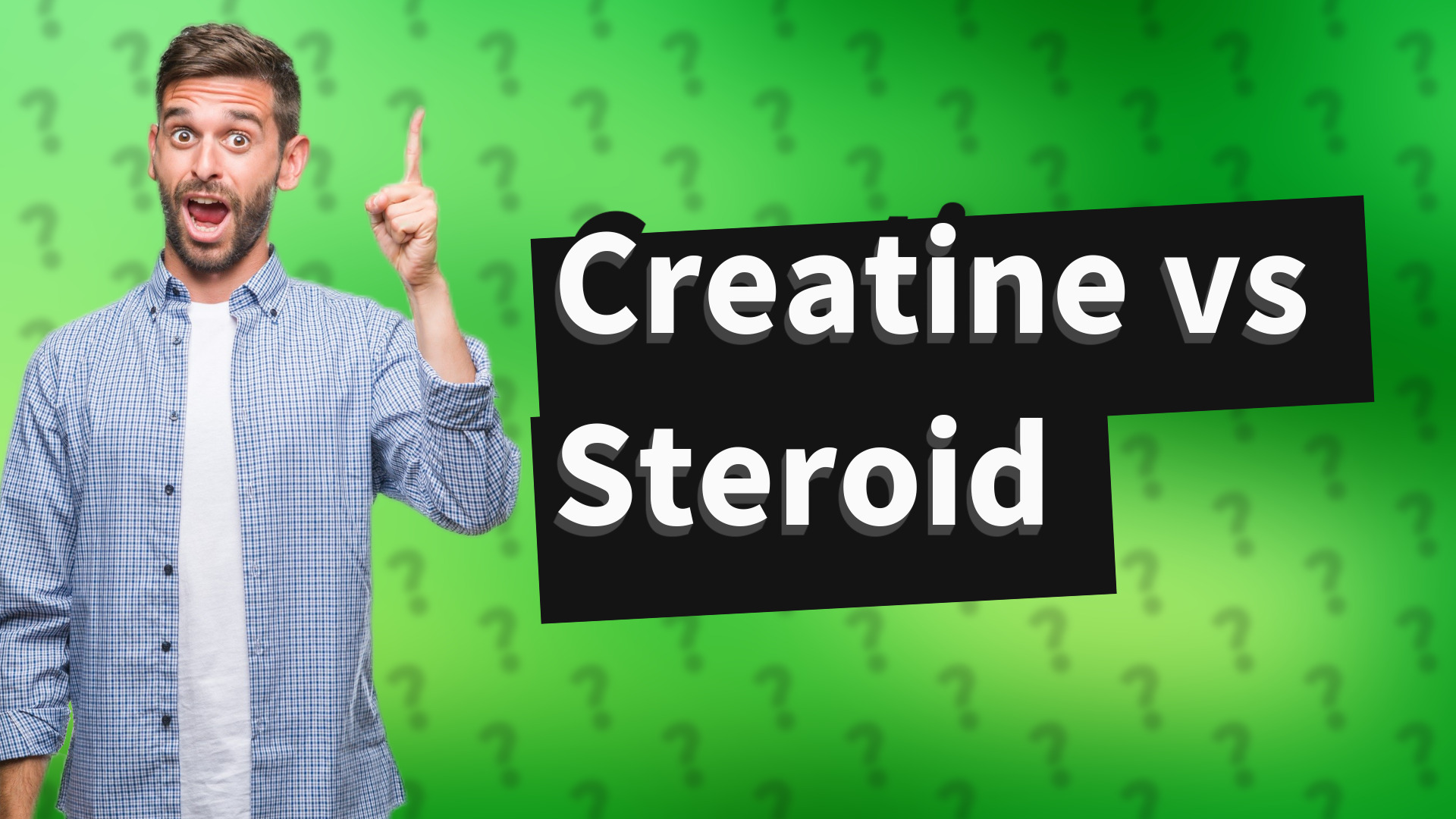 Creatine vs Steroid