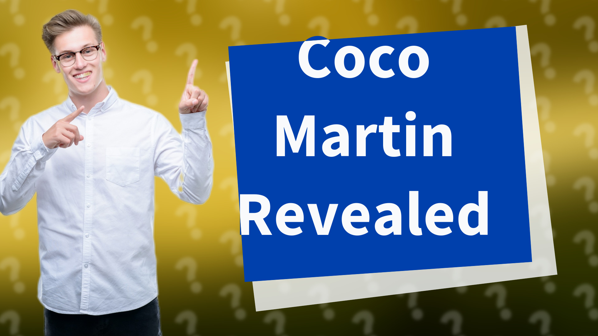 Coco Martin Revealed