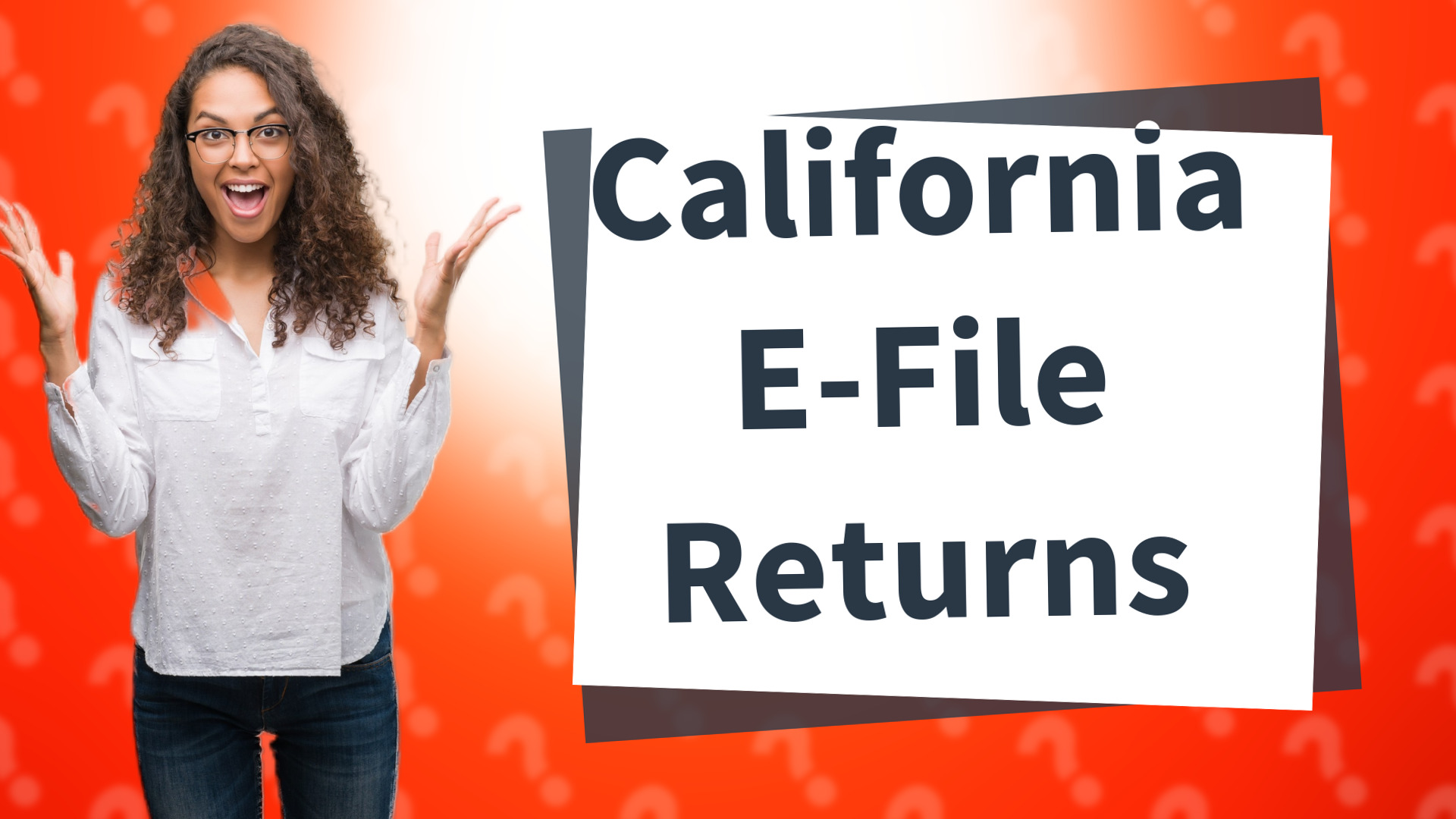 California E-File Returns