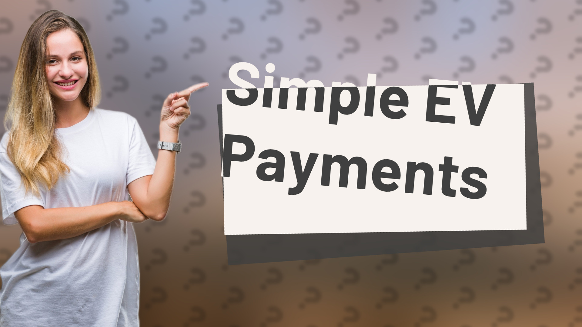 Simple EV Payments