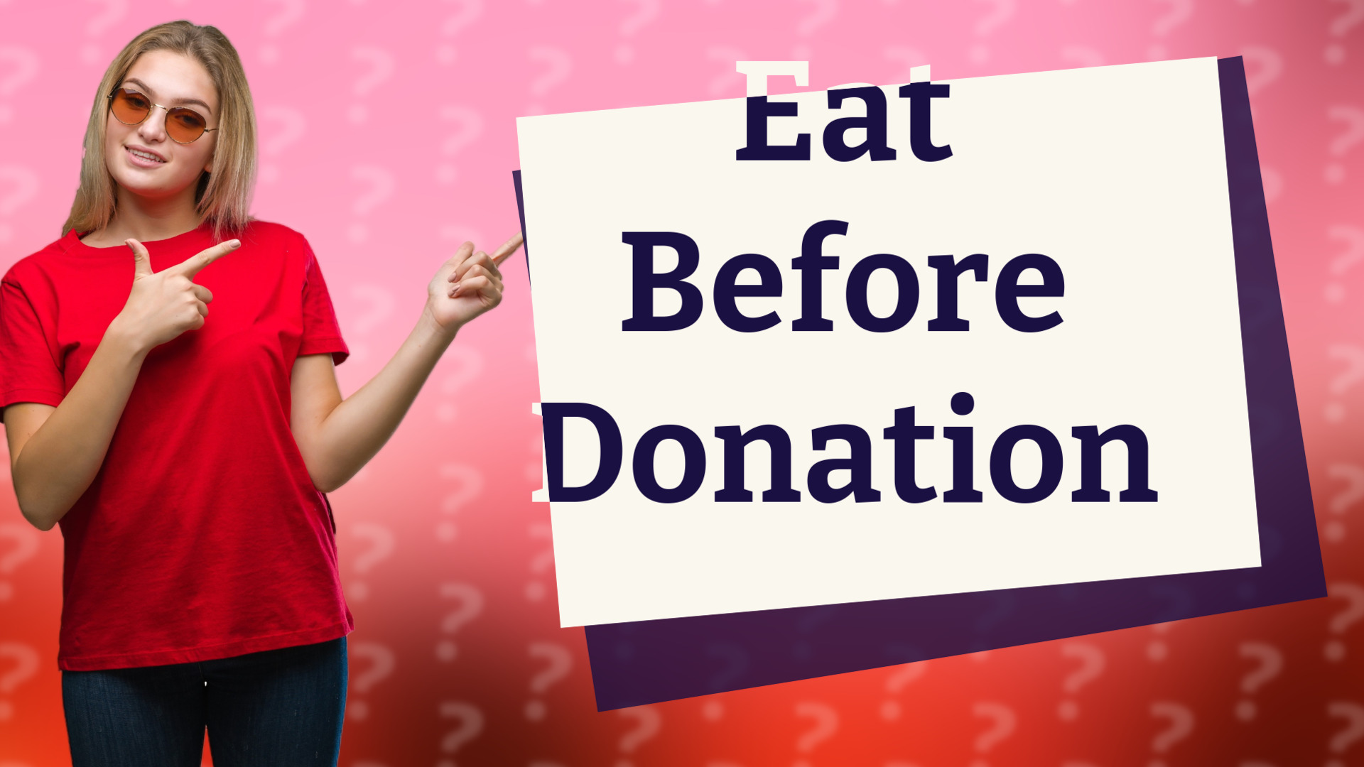 Eat Before Donation