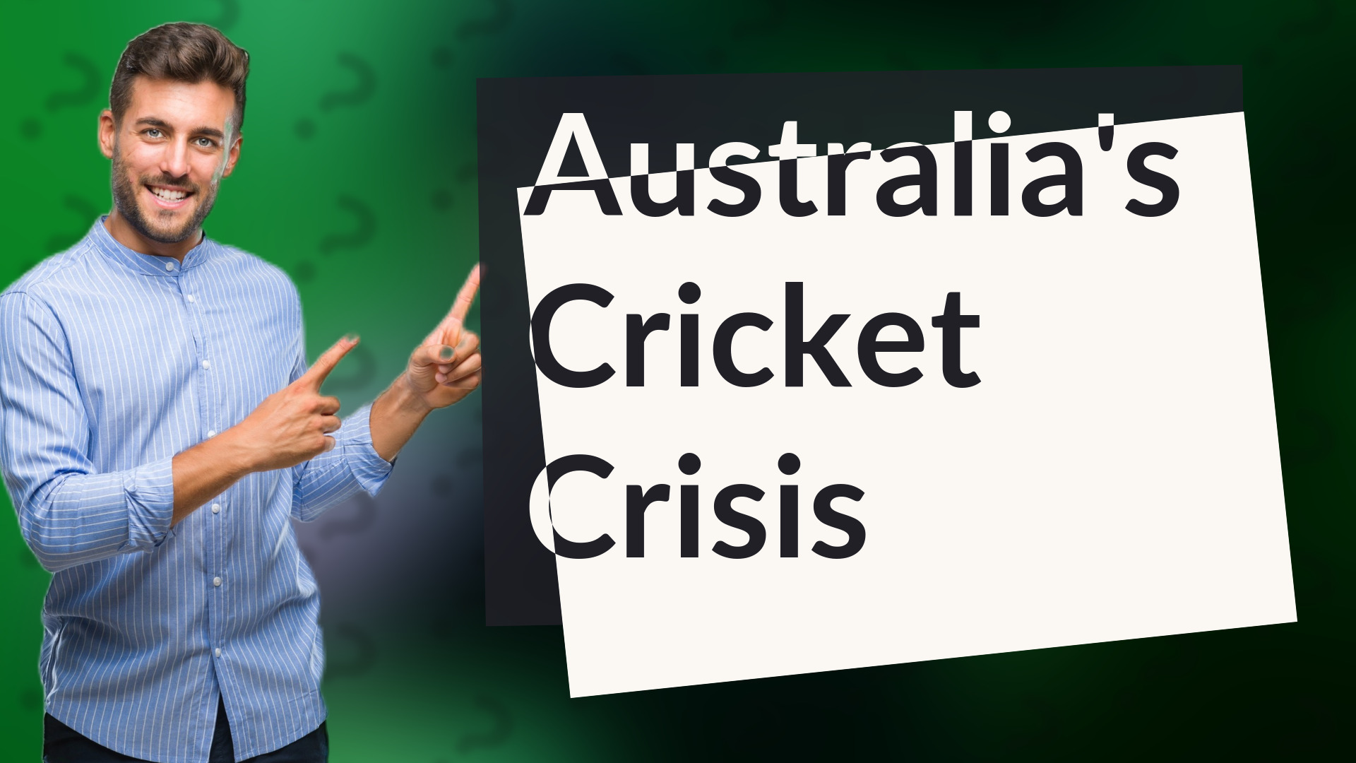 Australia's Cricket Crisis