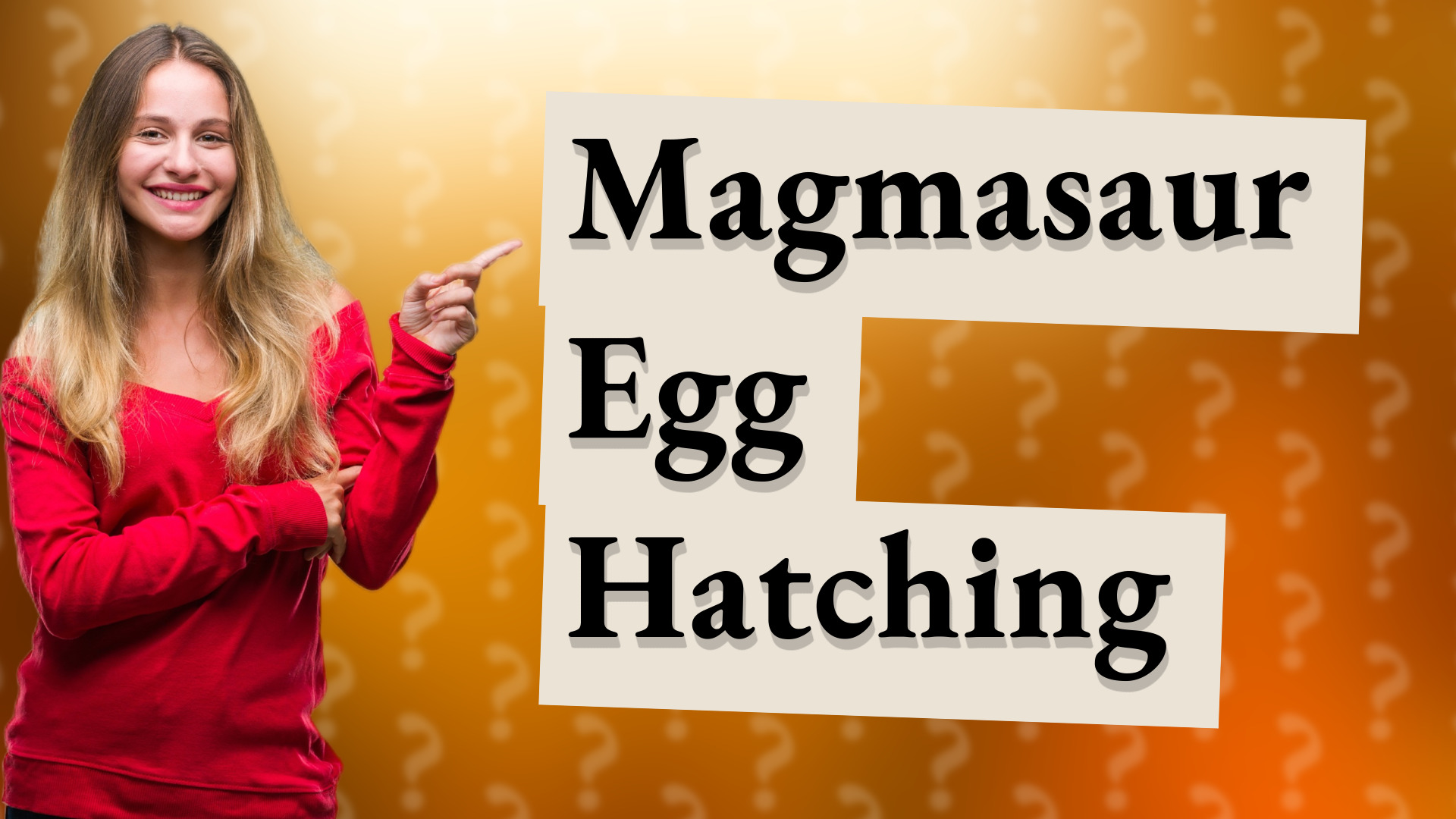 Magmasaur Egg Hatching