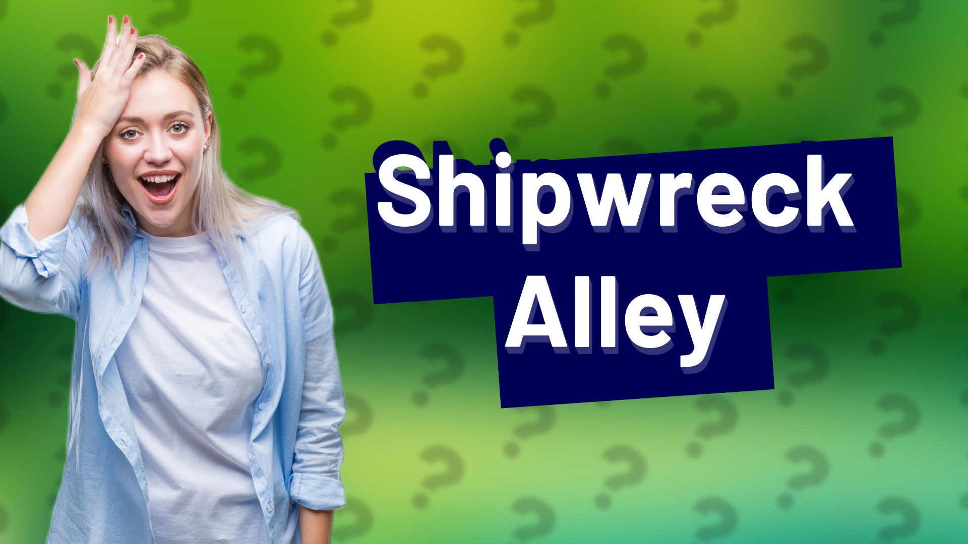 Shipwreck Alley