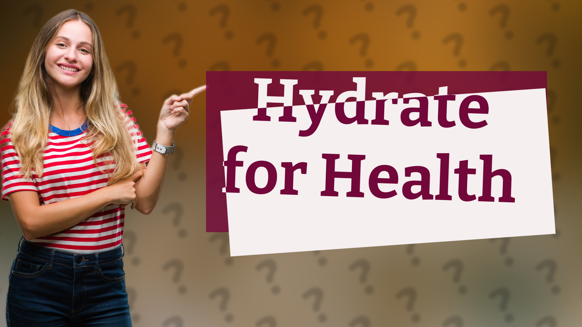 Hydrate for Health