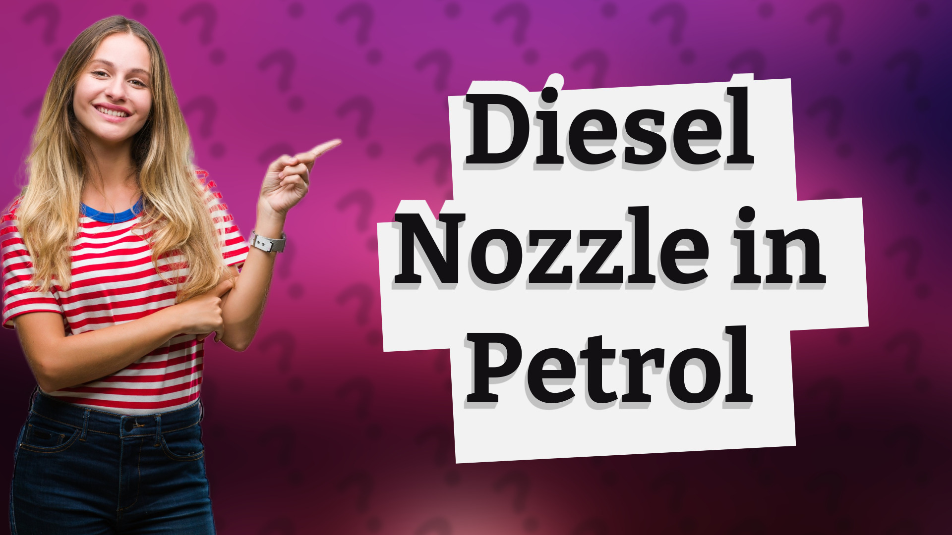 Diesel Nozzle in Petrol