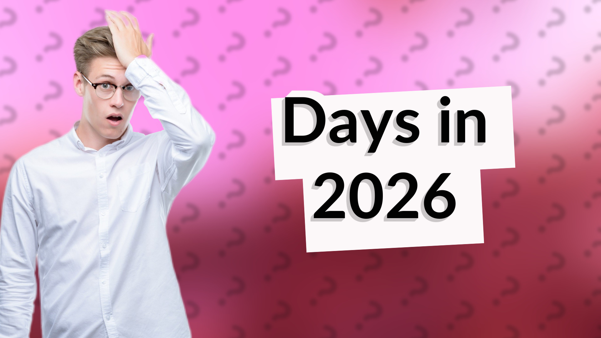 Days in 2026