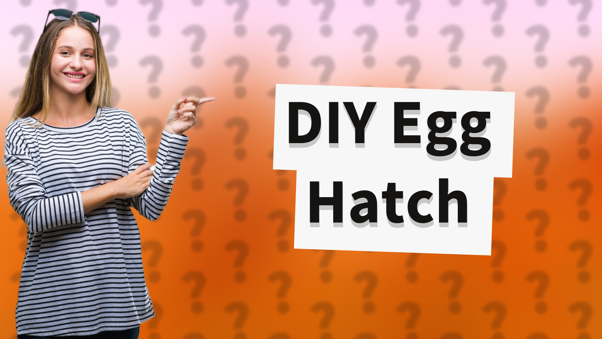 DIY Egg Hatch