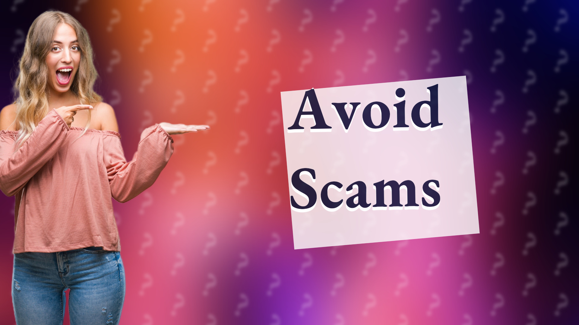 Avoid Scams