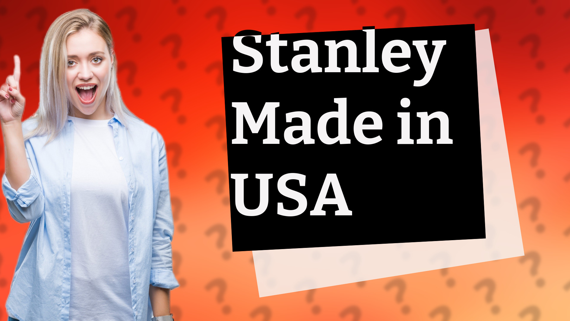 Stanley Made in USA