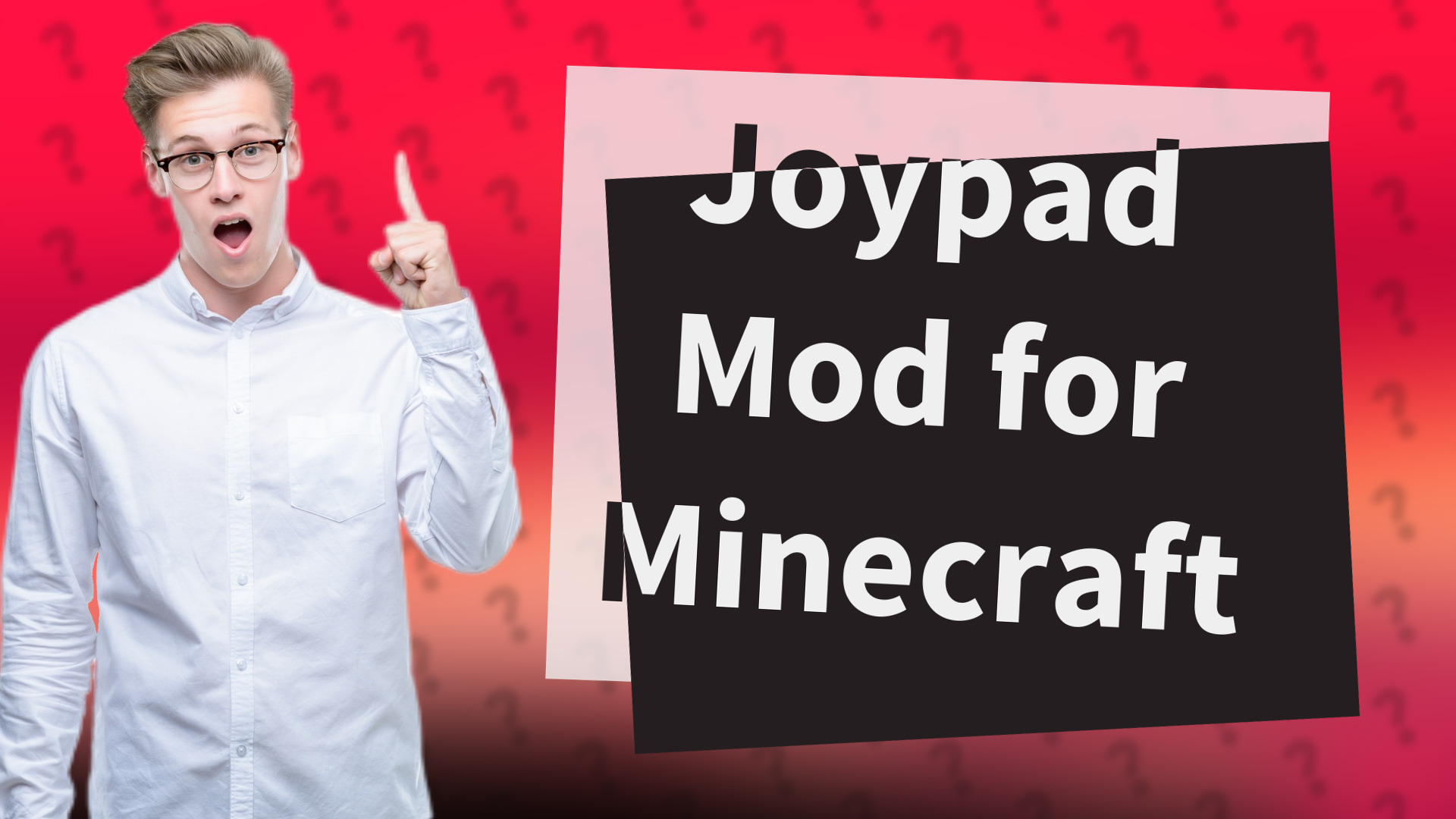 Joypad Mod for Minecraft