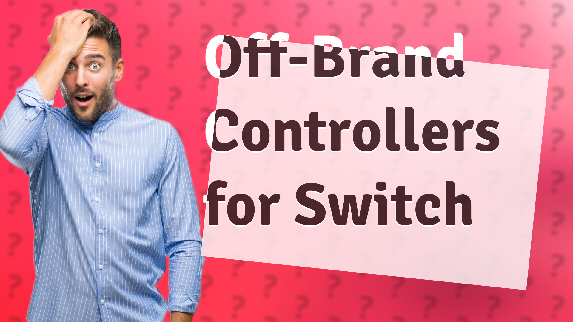 Off-Brand Controllers for Switch