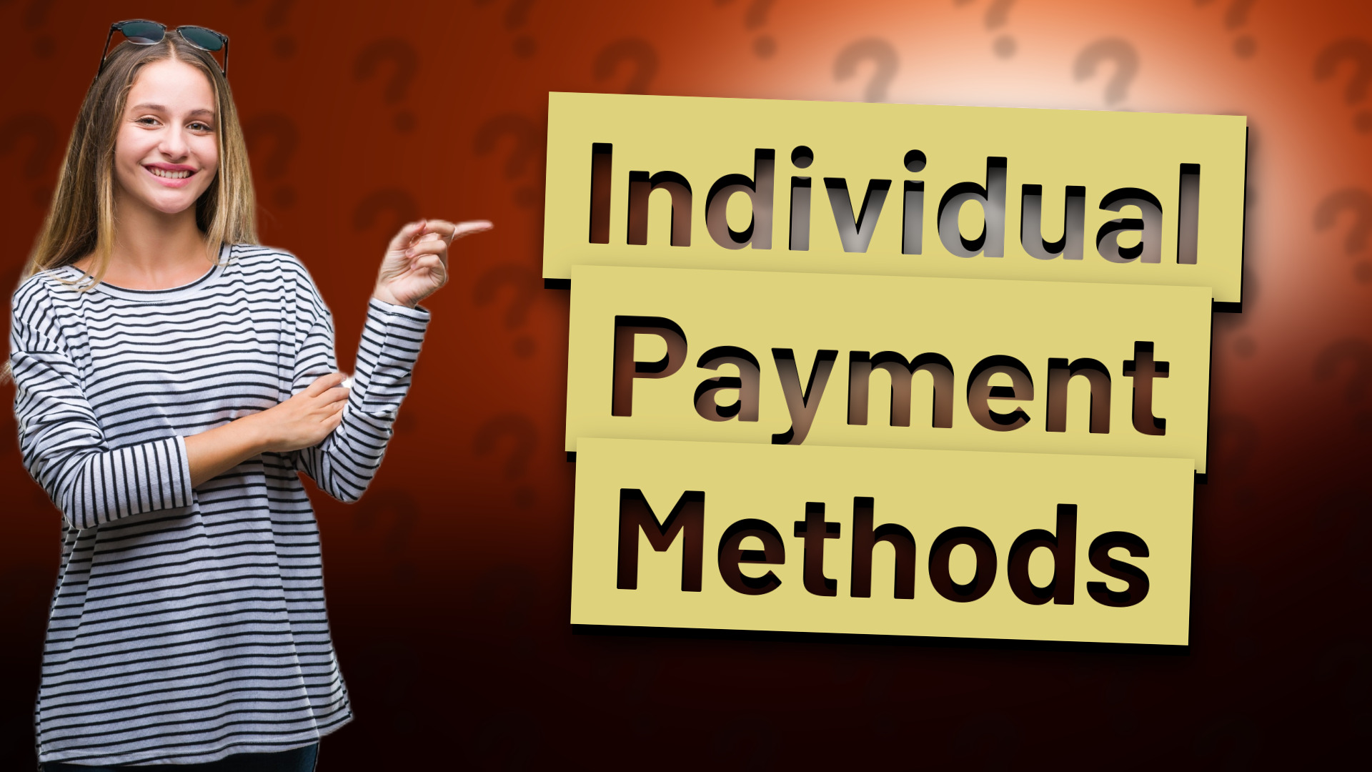 Individual Payment Methods