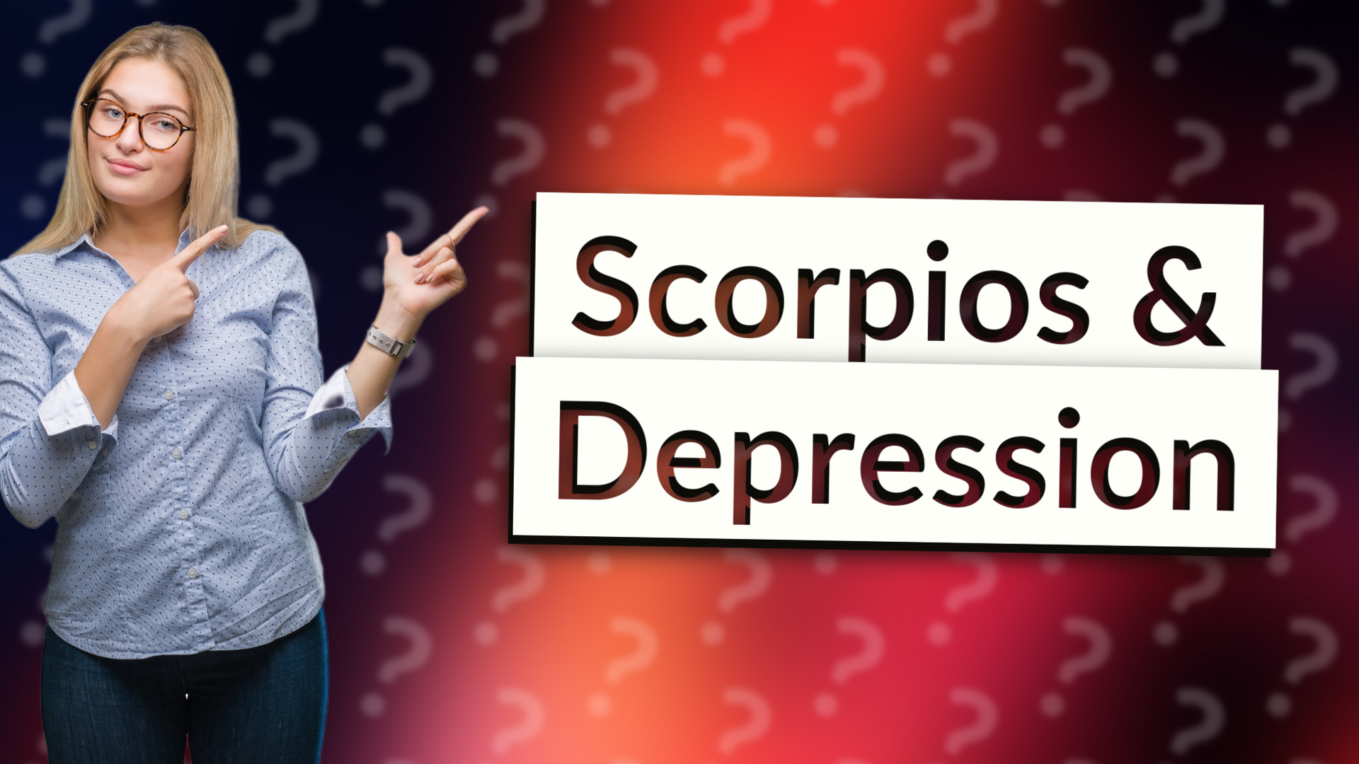 Scorpios & Depression