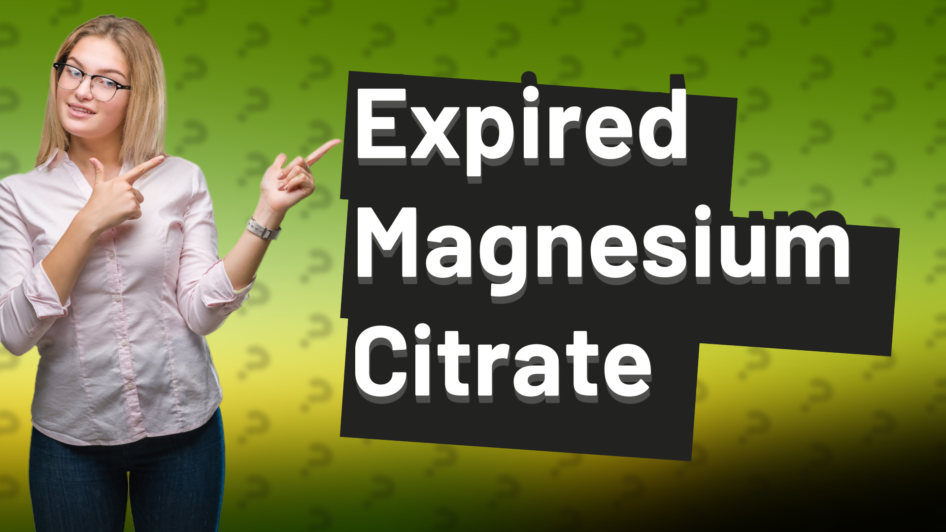 Expired Magnesium Citrate