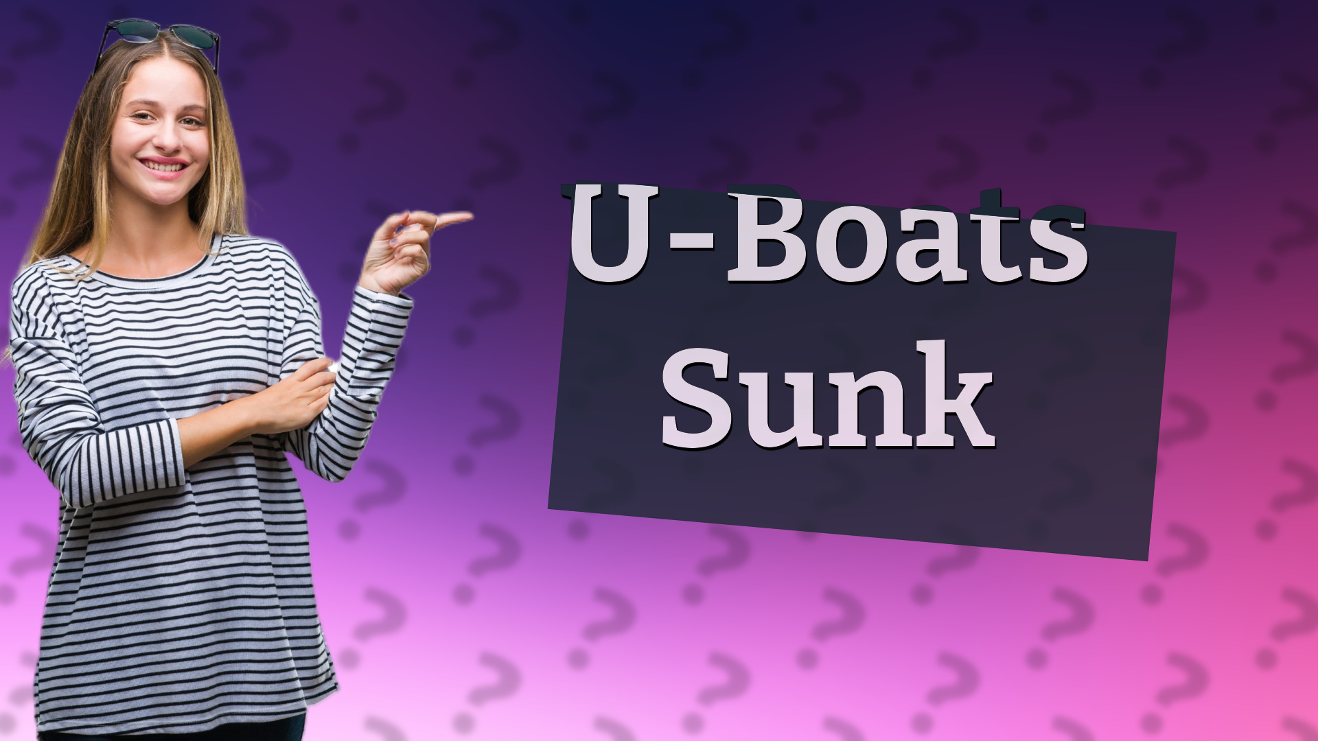 U-Boats Sunk