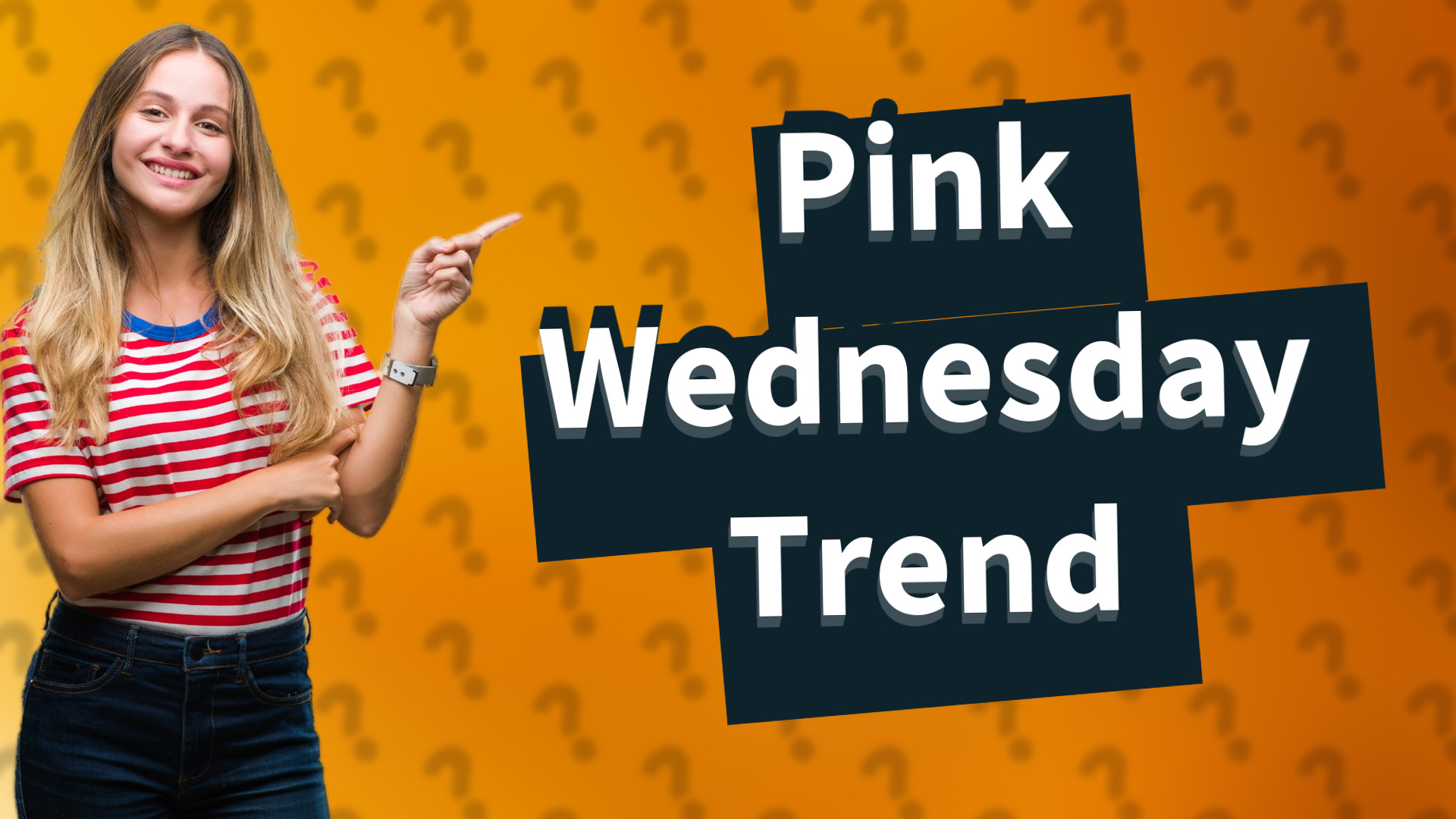 Pink Wednesday Trend