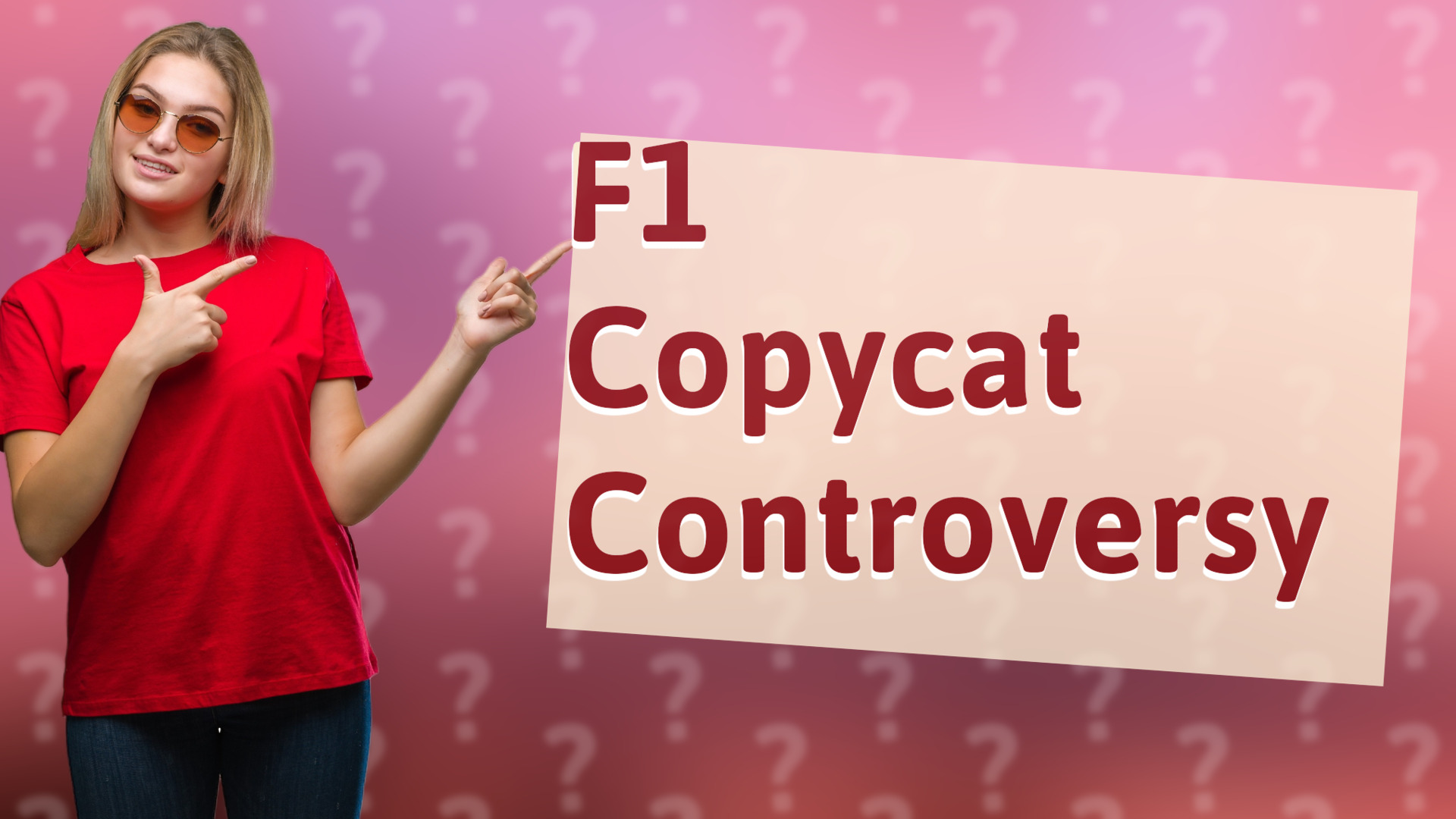 F1 Copycat Controversy