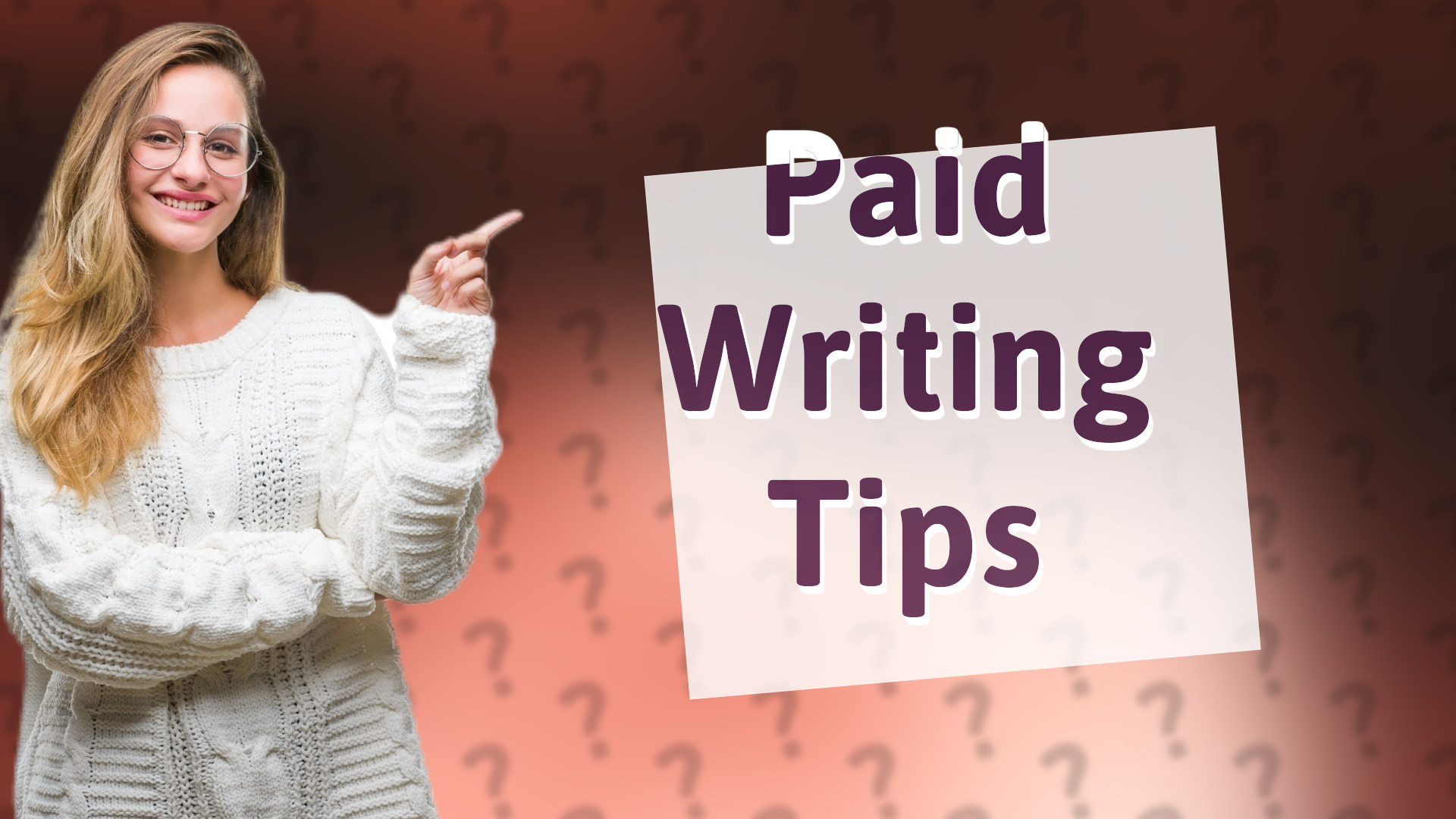 Paid Writing Tips