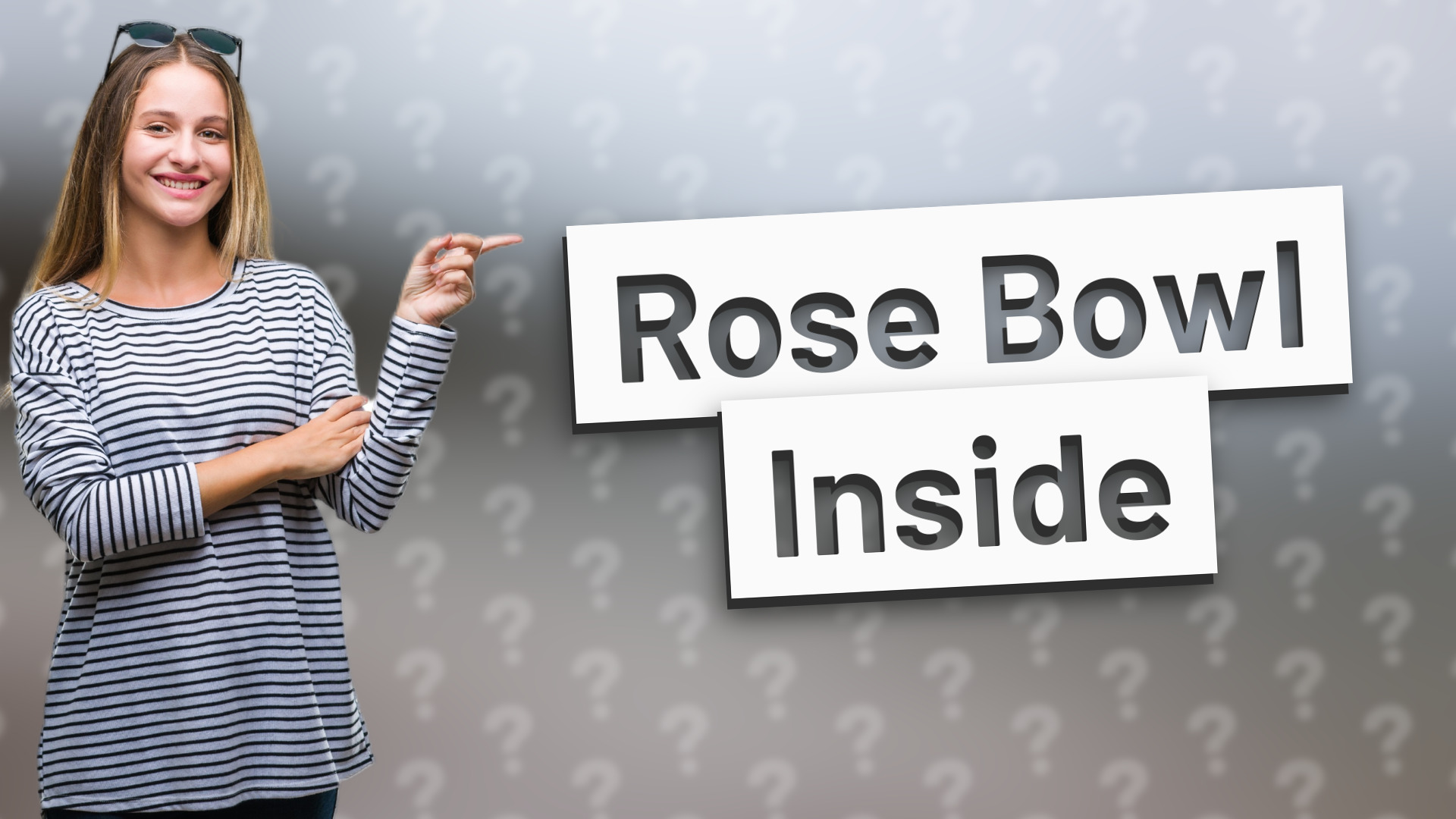 Rose Bowl Inside